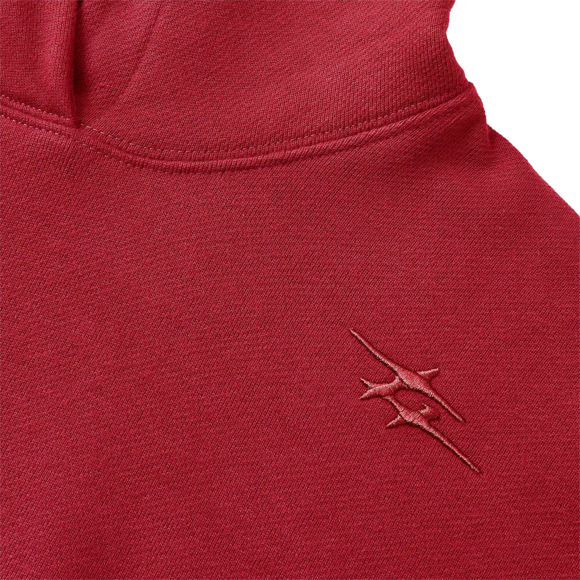 SKIN HOOD BURGUNDY - Image 13