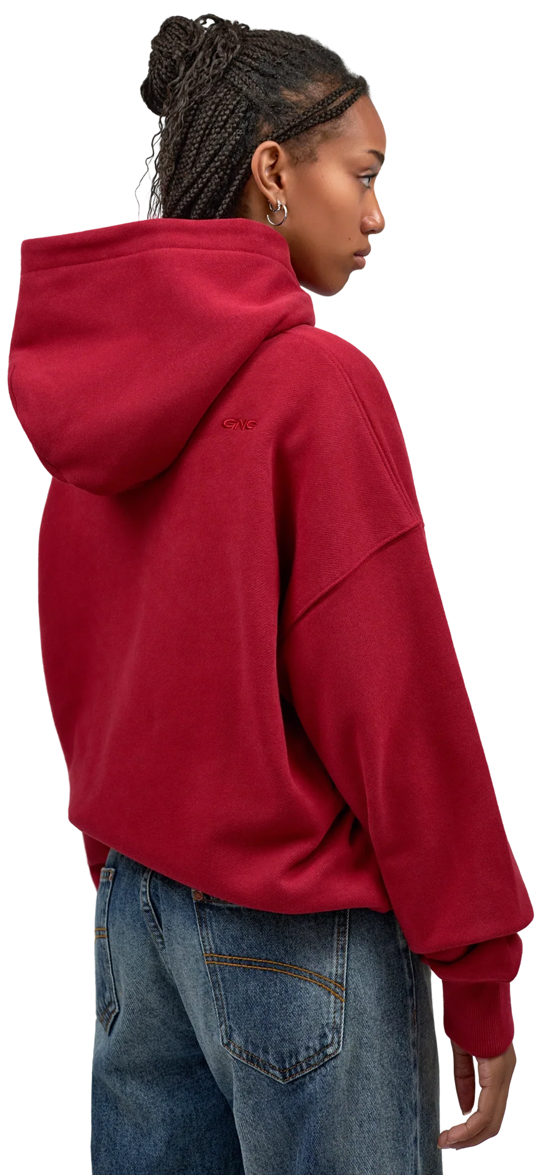 SKIN HOOD BURGUNDY - Image 14