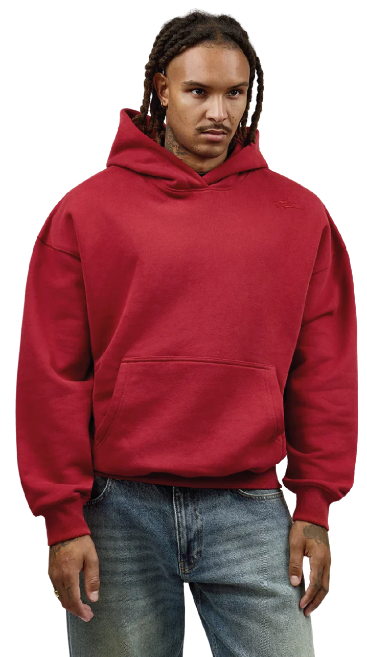 SKIN HOOD BURGUNDY - Image 16