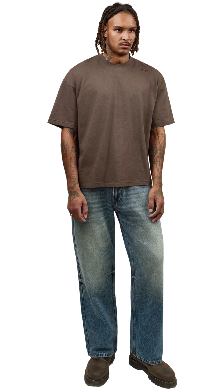SKIN T-SHIRT BROWN - Image 13