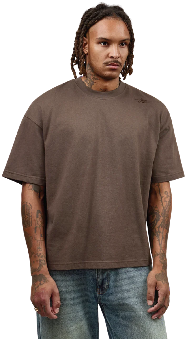 SKIN T-SHIRT BROWN - Image 21