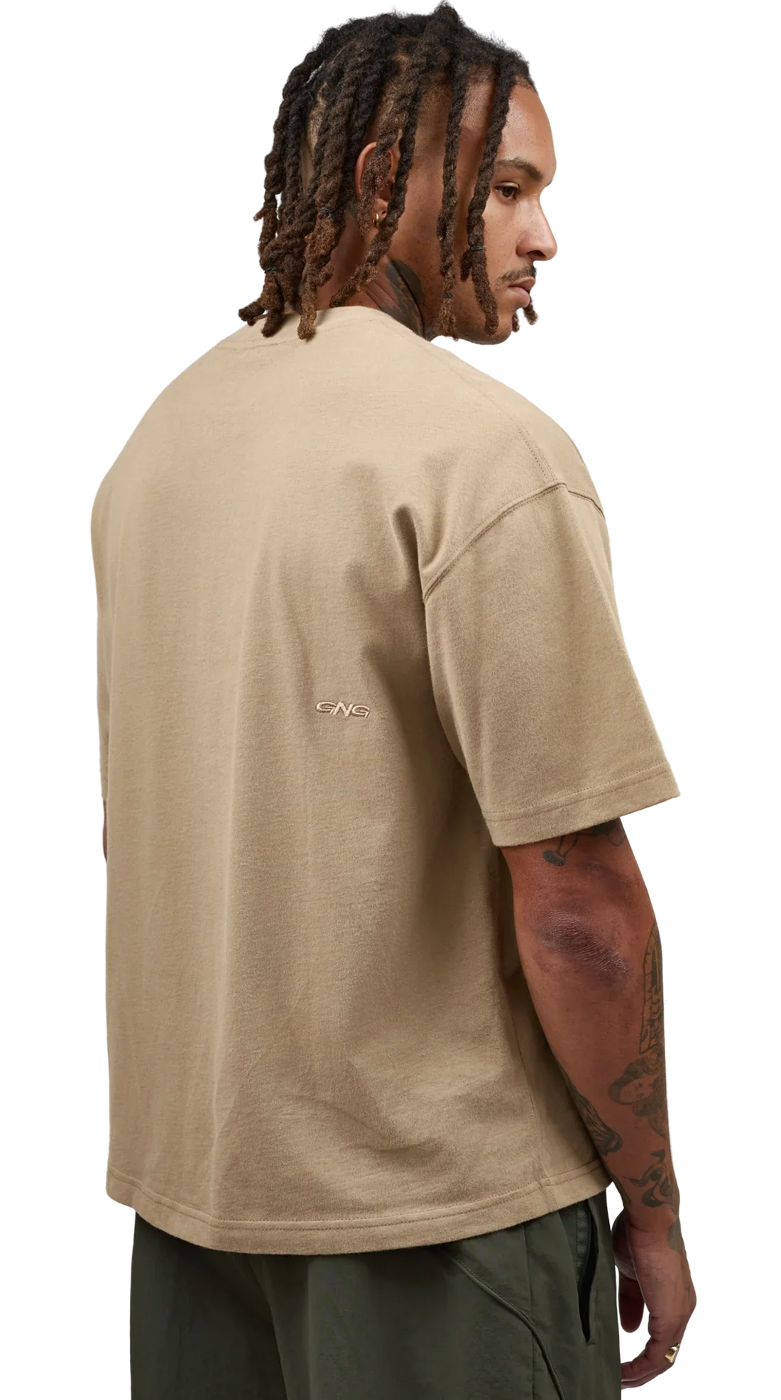 SKIN T-SHIRT CAMEL - Image 19