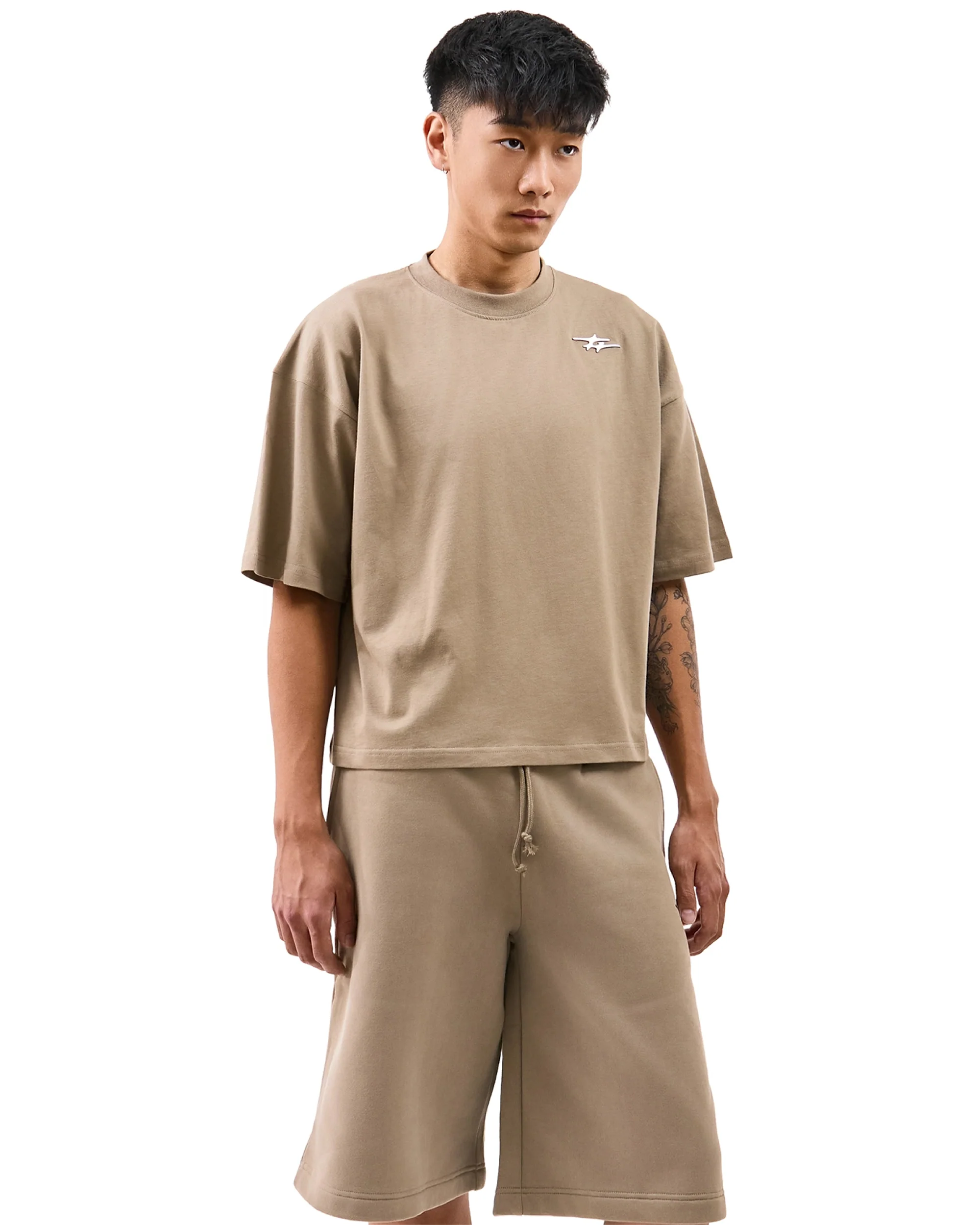 SKIN T-SHIRT CAMEL - Image 7