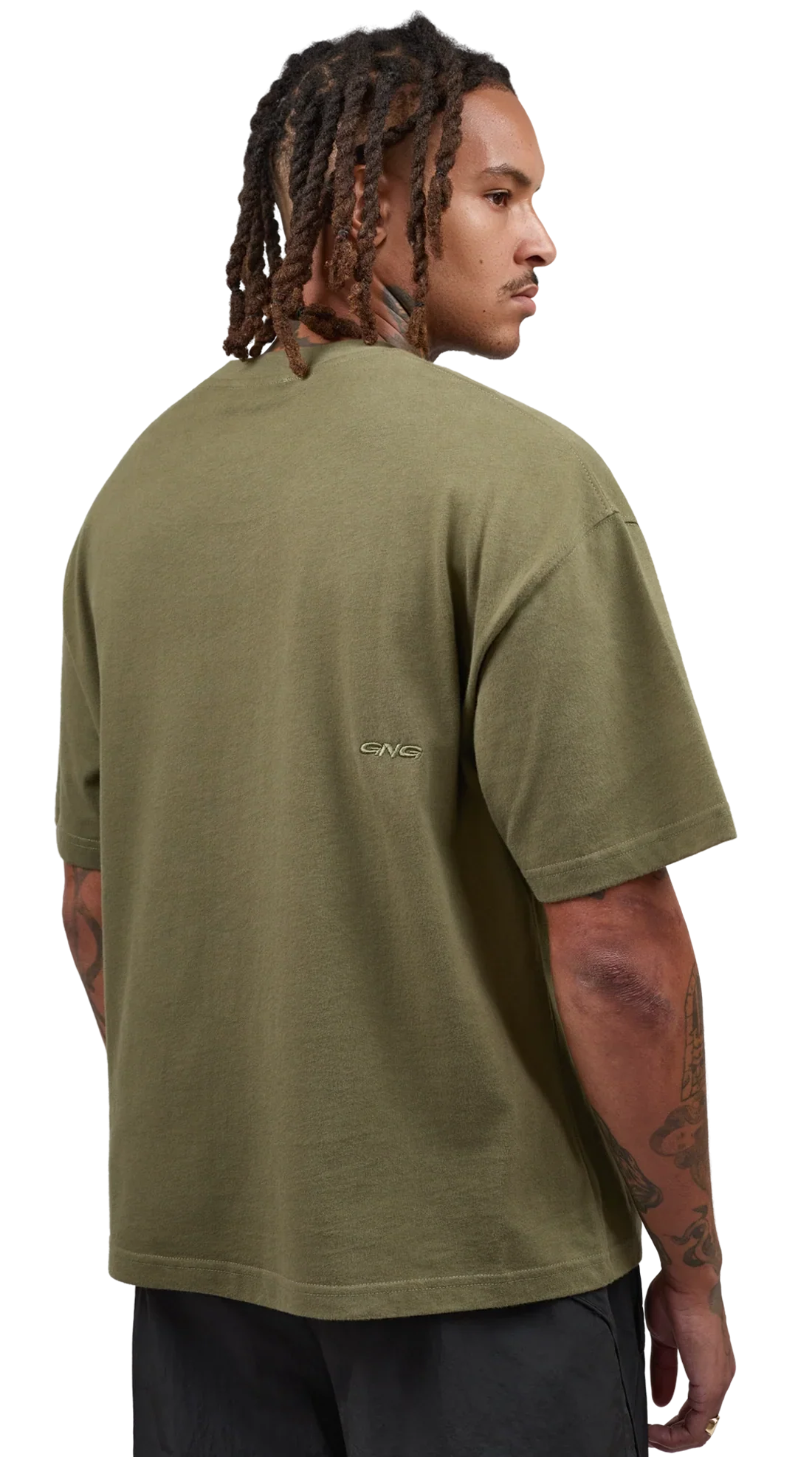 SKIN T-SHIRT KHAKI - Image 3