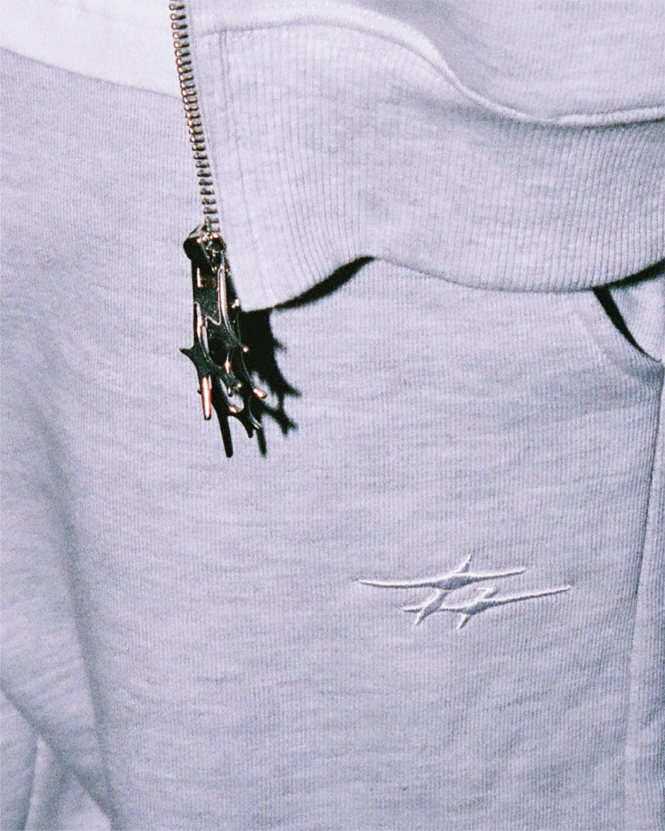 SKIN ZIPPER MELANGE - Image 8