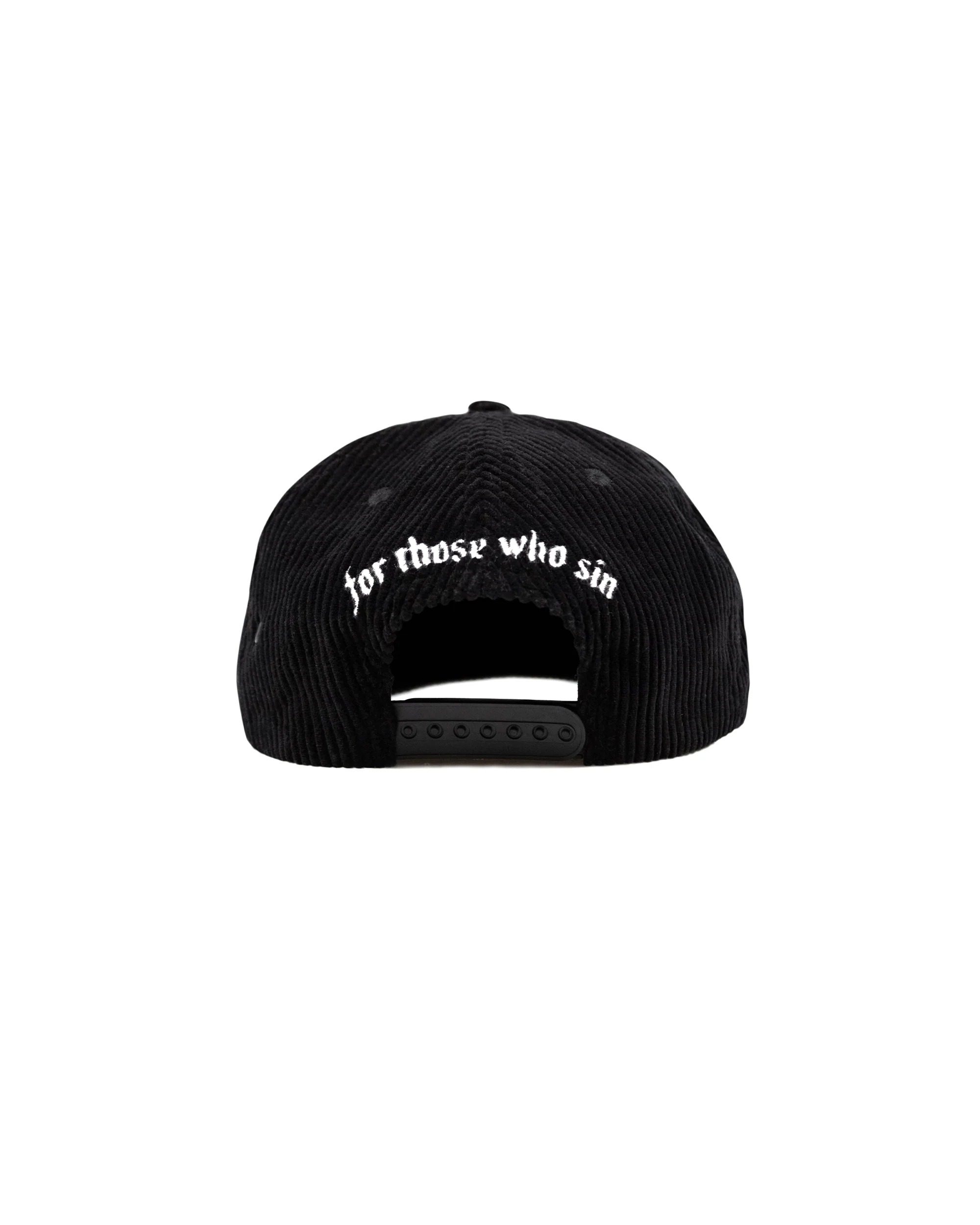 SKULL & BONES CORDUROY HAT - Image 3