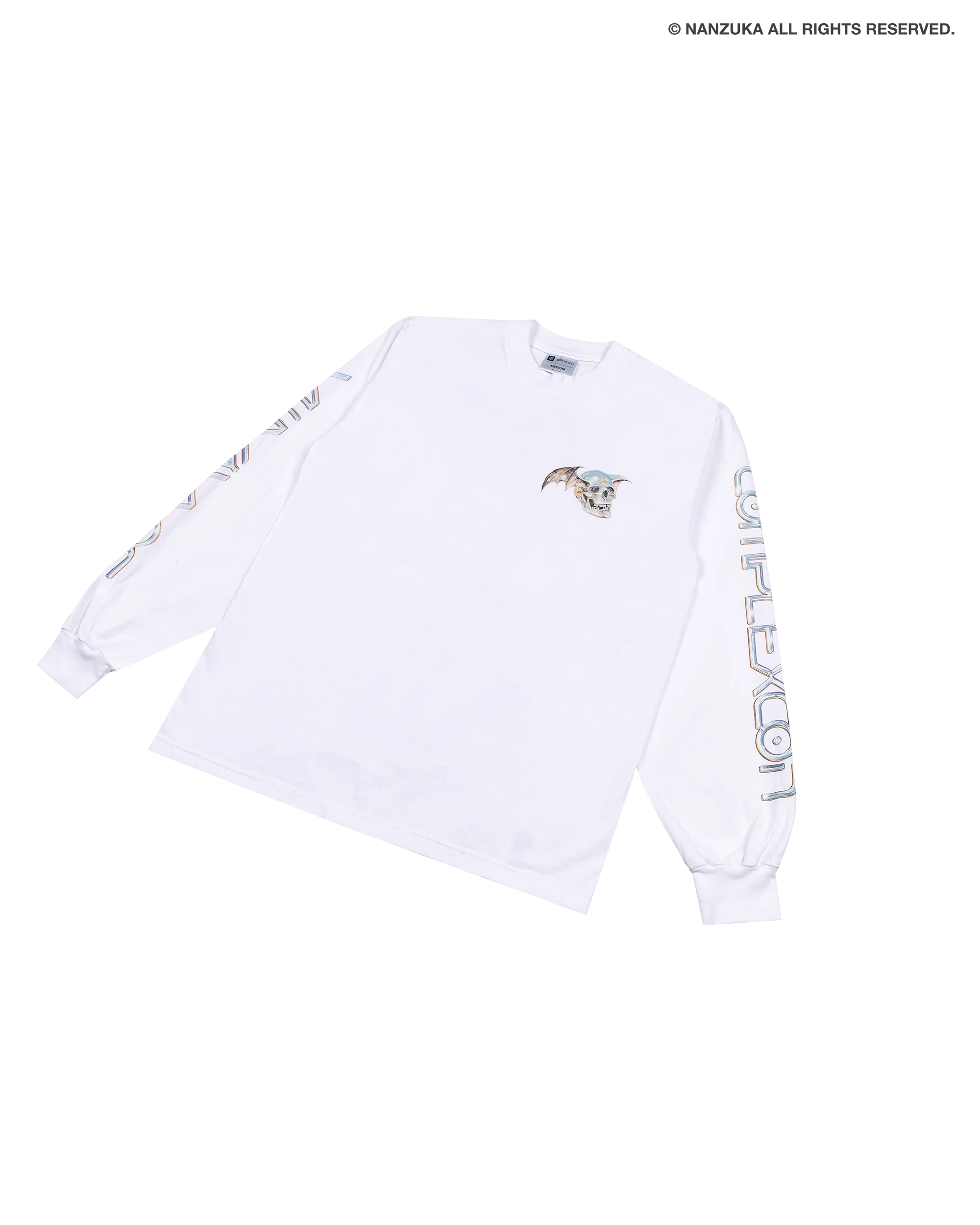 Skull Long Sleeve T-Shirt - Image 3