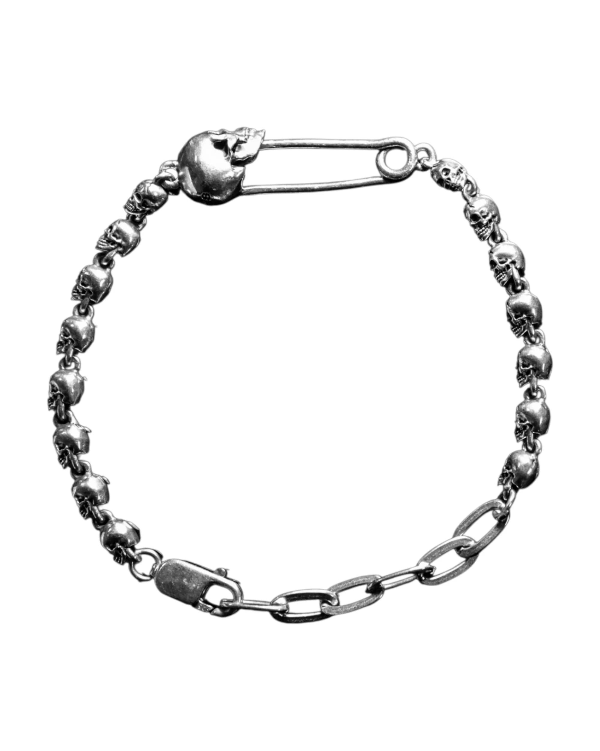 SKULL PIN BRACELET