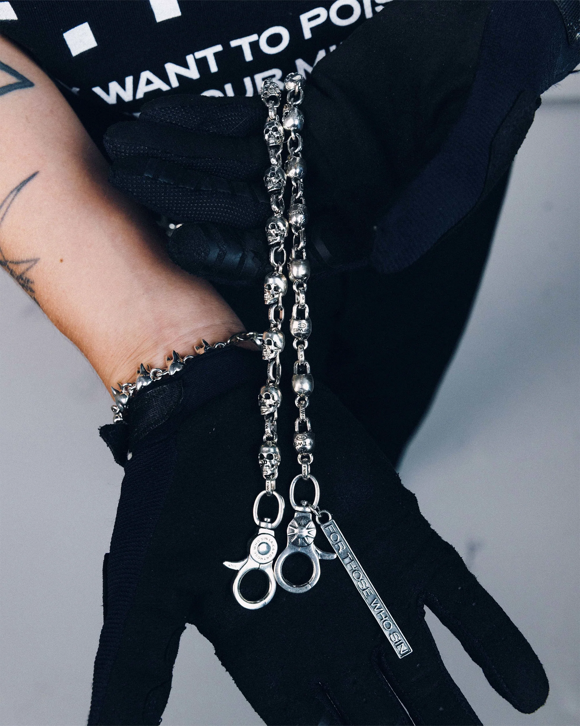 SKULL WALLET CHAIN - Image 3