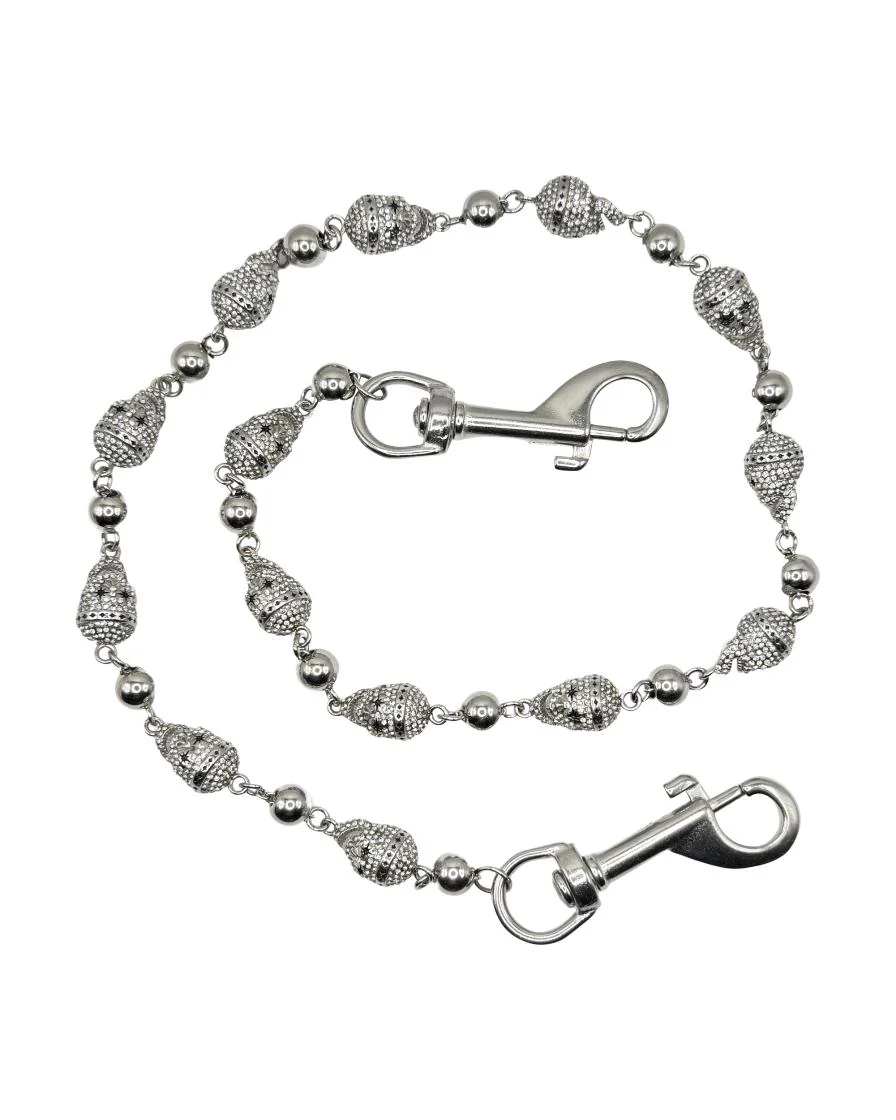 Skull Wallet Chain - Stainless Steel - Image 4