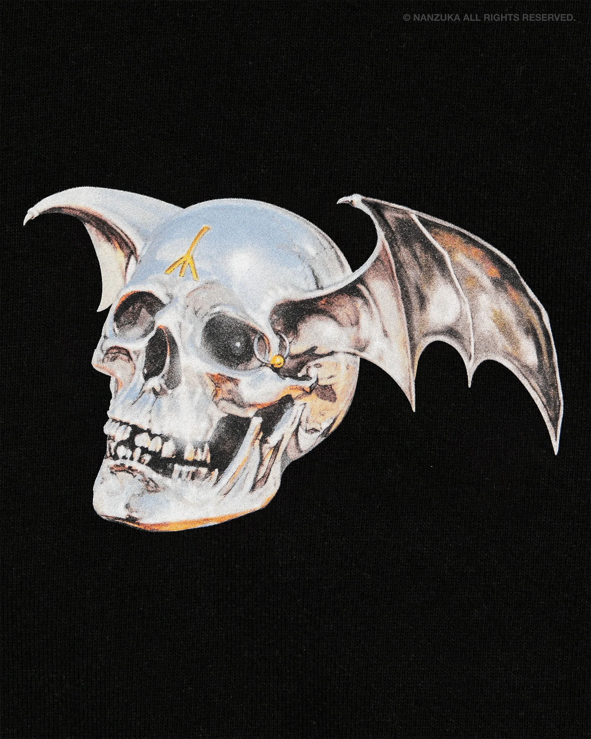 Skull Zip Up Hoodie - Image 5