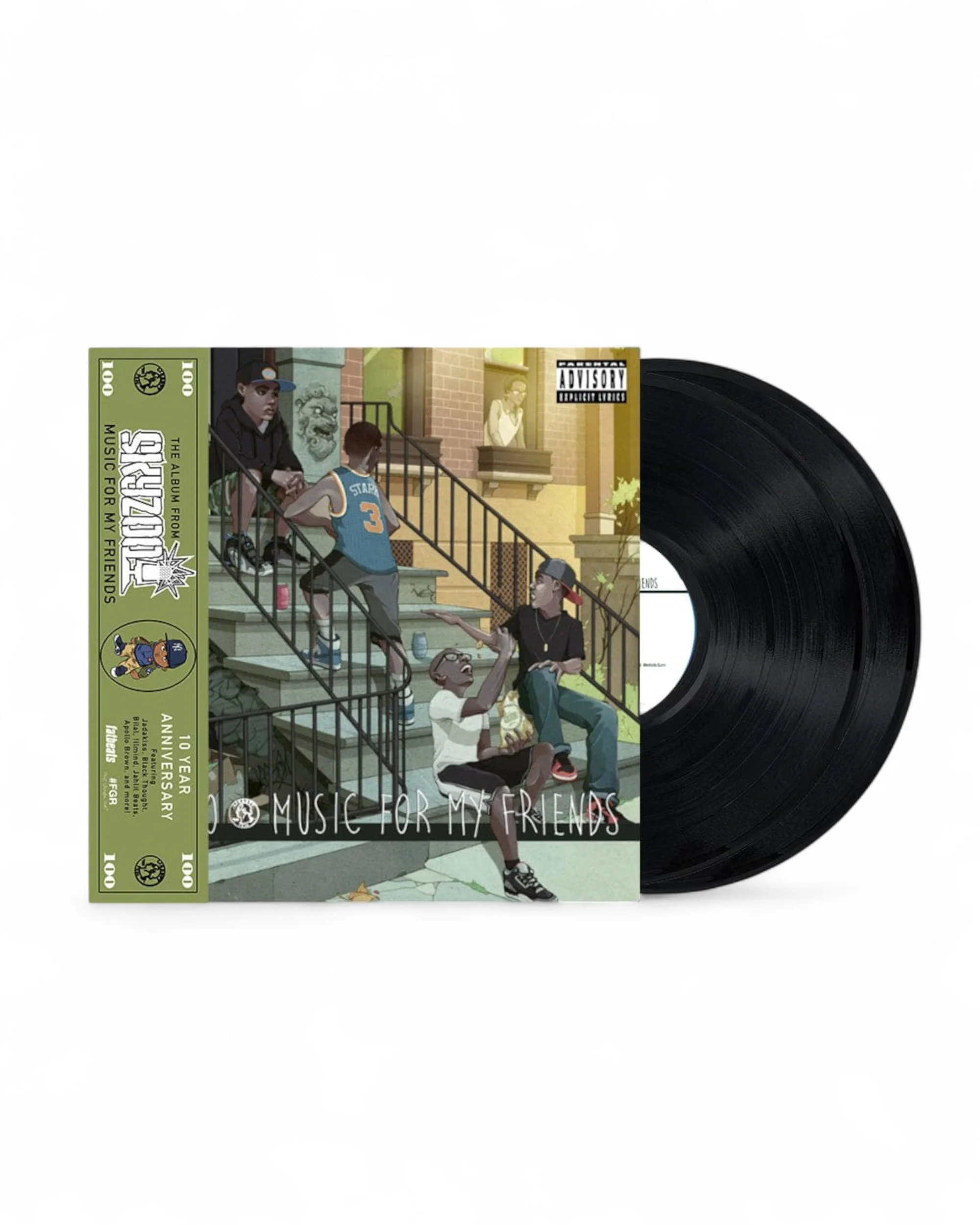 Skyzoo - Music For My Friends [10-Year Anniversary Edition] (2xLP -  Light Blue Colored Vinyl - Fat Beats Exclusive)
