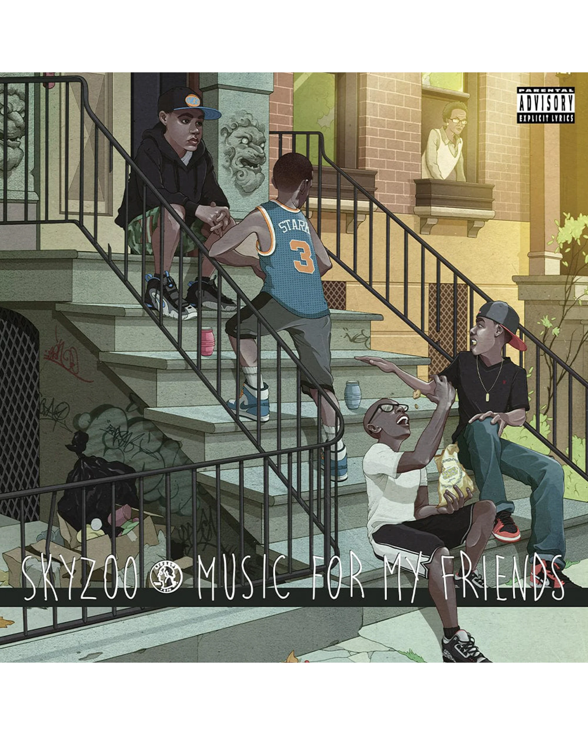 Skyzoo - Music For My Friends [10-Year Anniversary Edition] (2xLP -  Light Blue Colored Vinyl - Fat Beats Exclusive) - Image 3