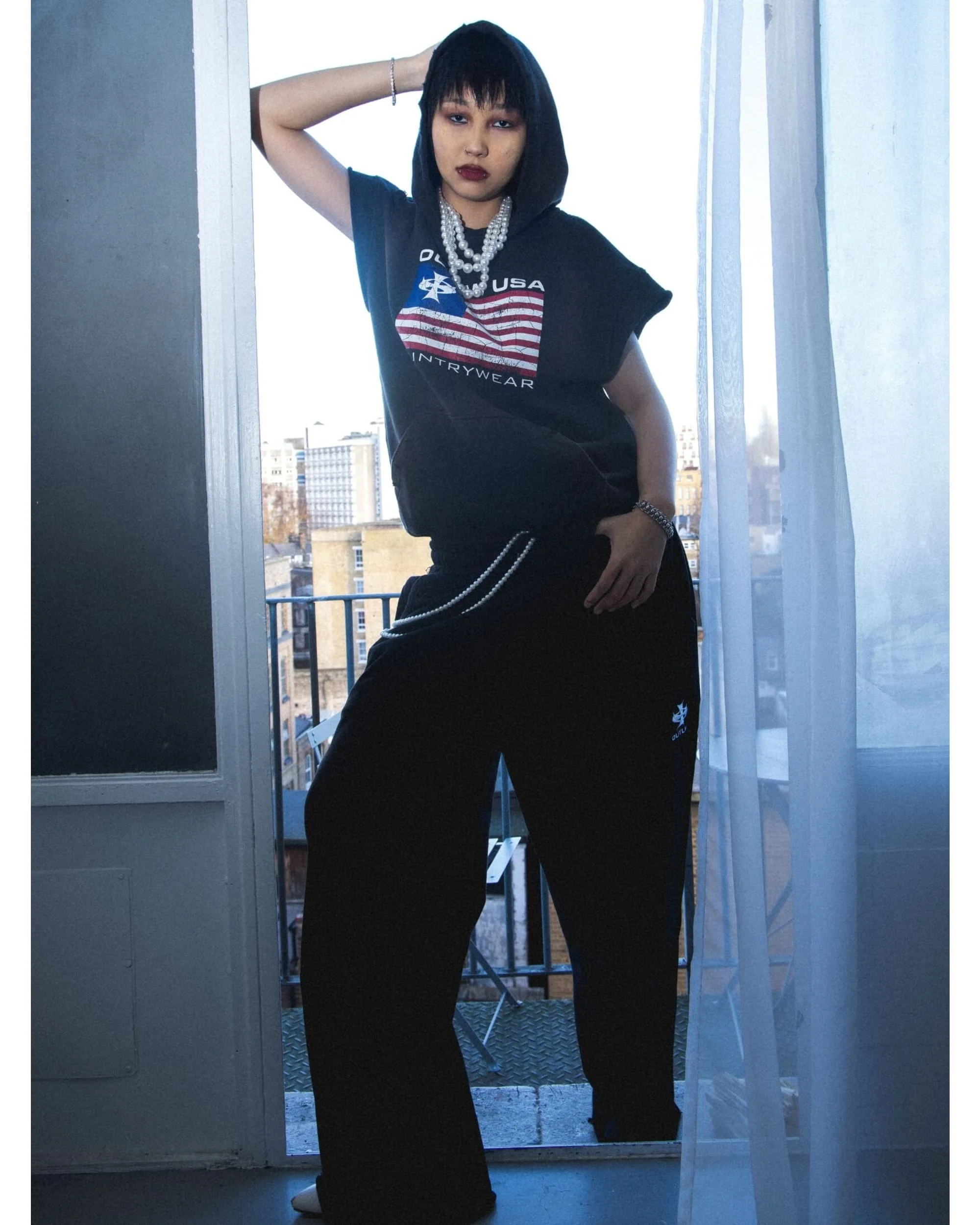 SLEEVELESS CUNTRYWEAR HOODIE - Image 6
