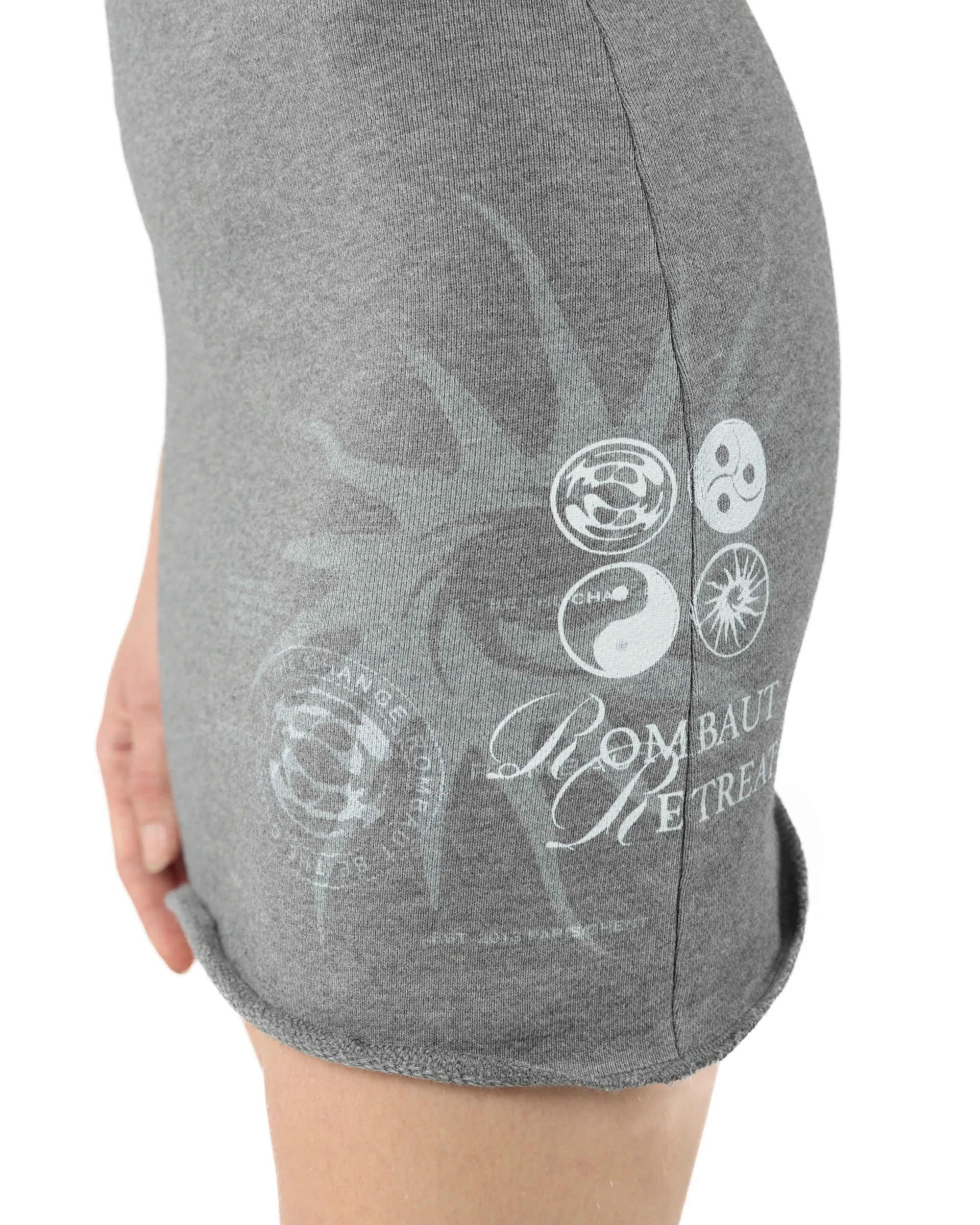 SLIM DRESS - Grey - Image 4