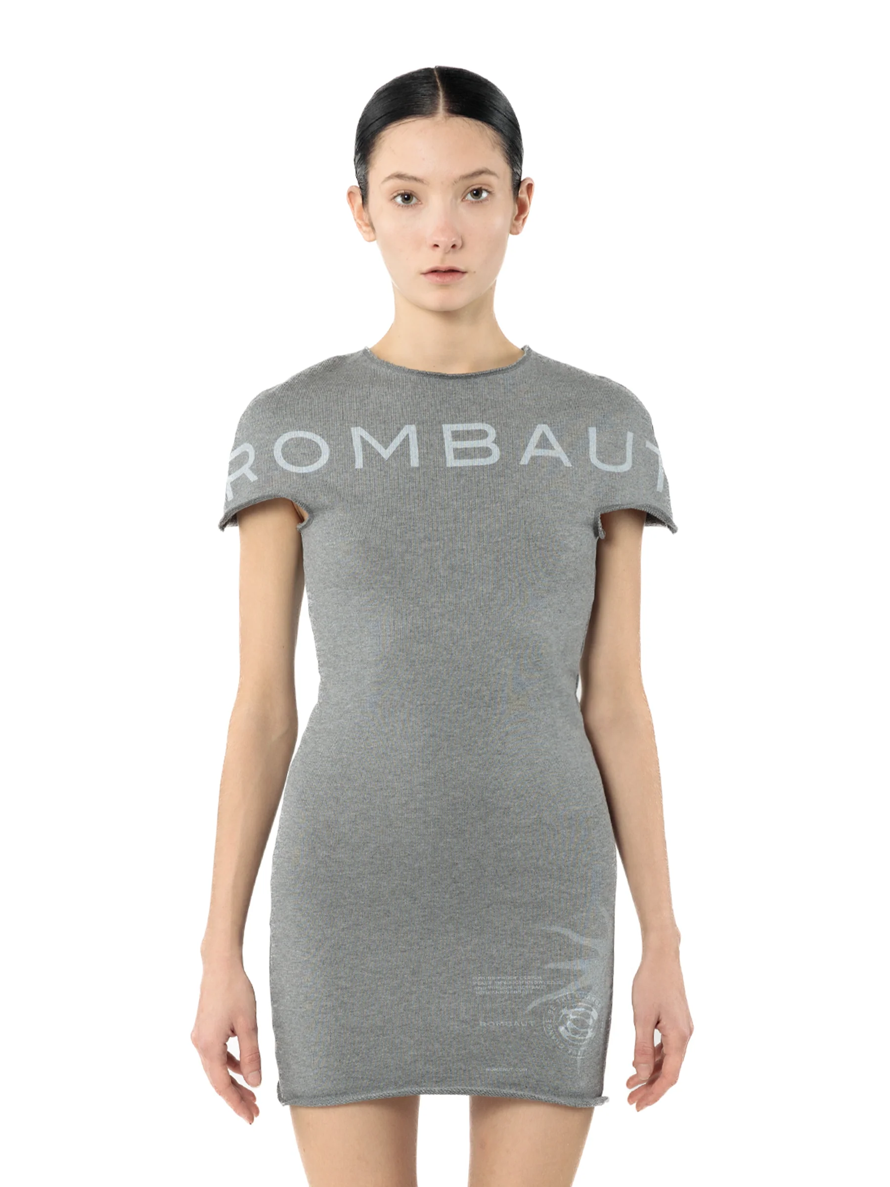 SLIM DRESS - Grey - Image 5