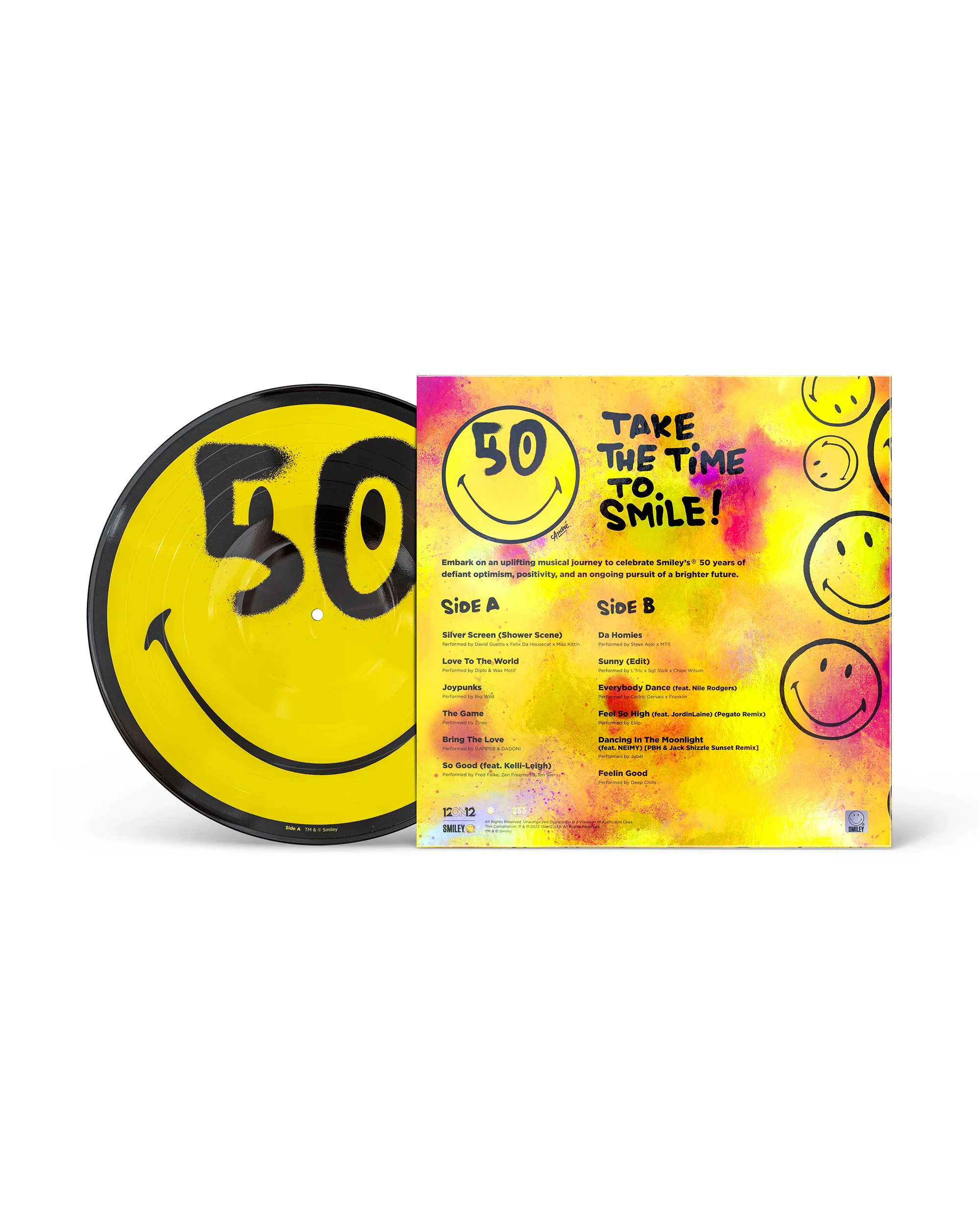 Smiley x André Saraiva Premium & Editioned Vinyl Record - Image 2