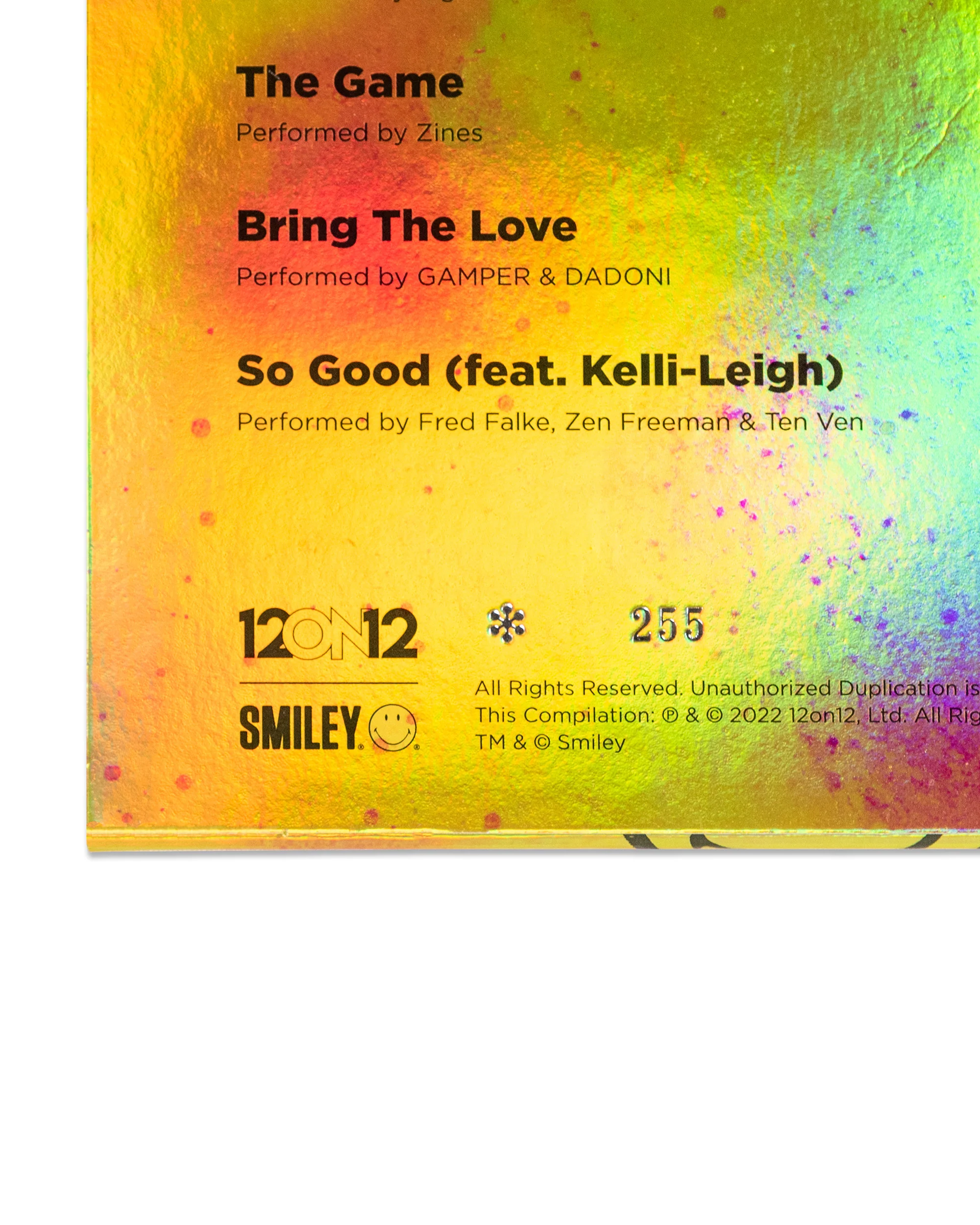 Smiley x André Saraiva Premium & Editioned Vinyl Record - Image 4