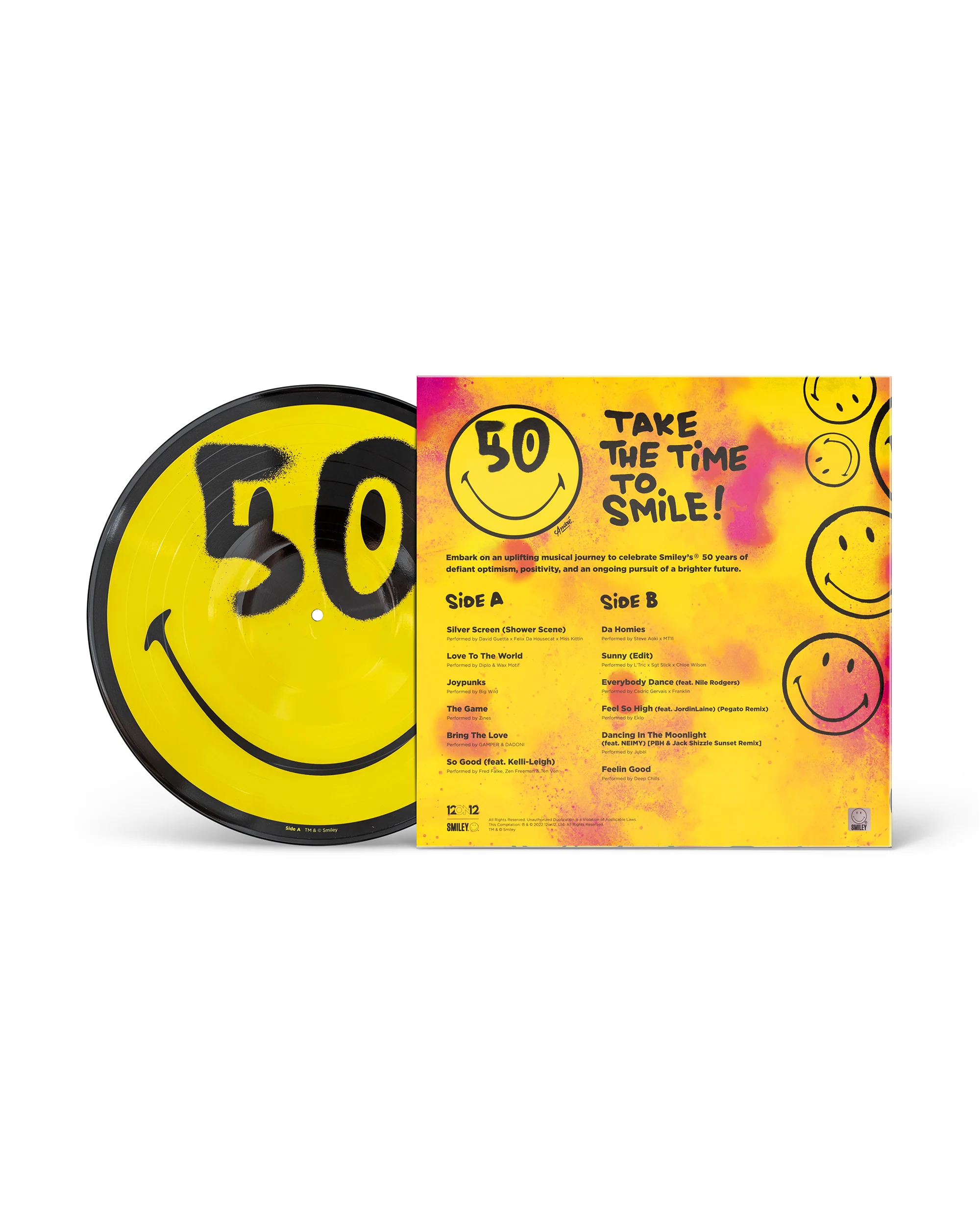 Smiley x André Saraiva Vinyl Record - Image 2