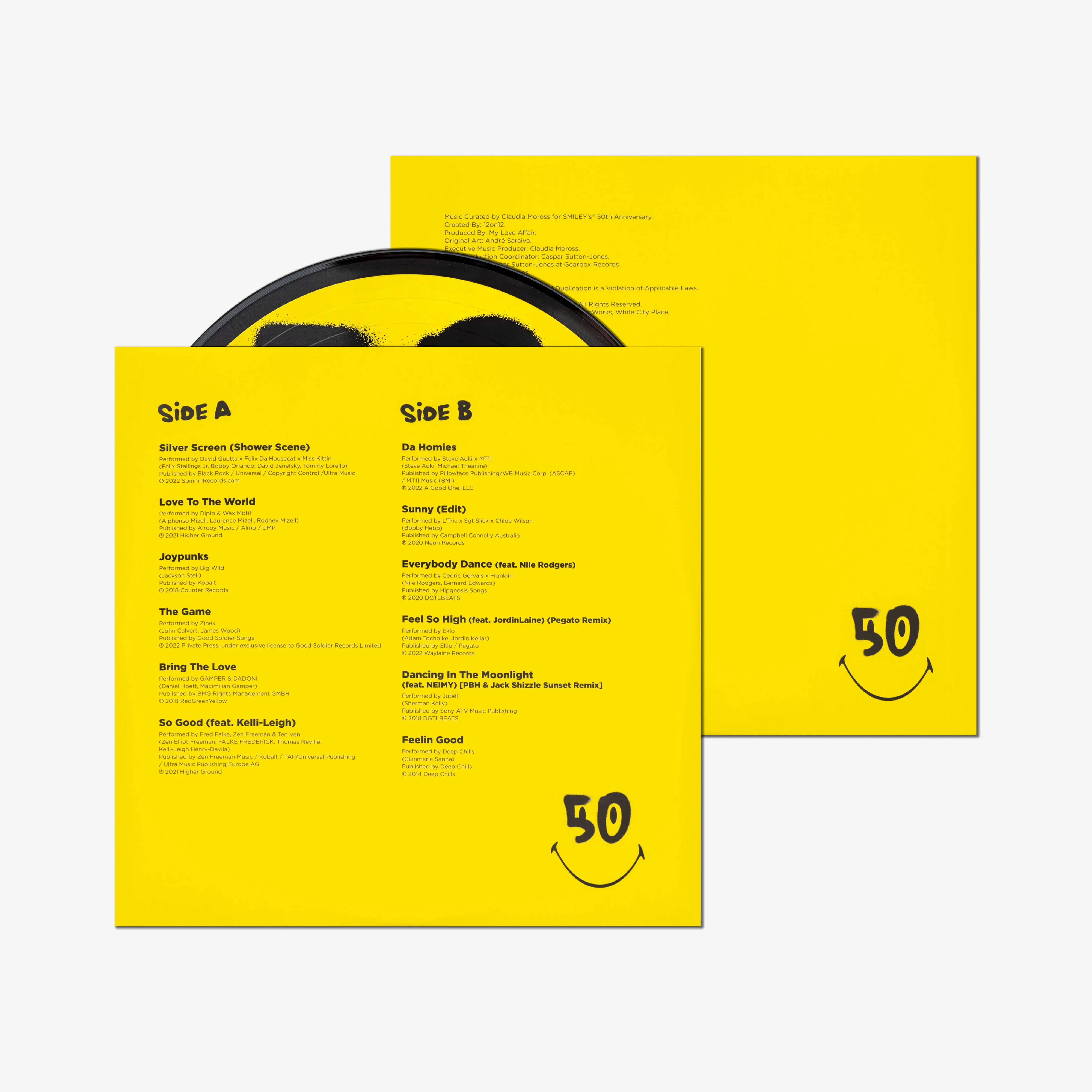 Smiley x André Saraiva Vinyl Record - Image 8