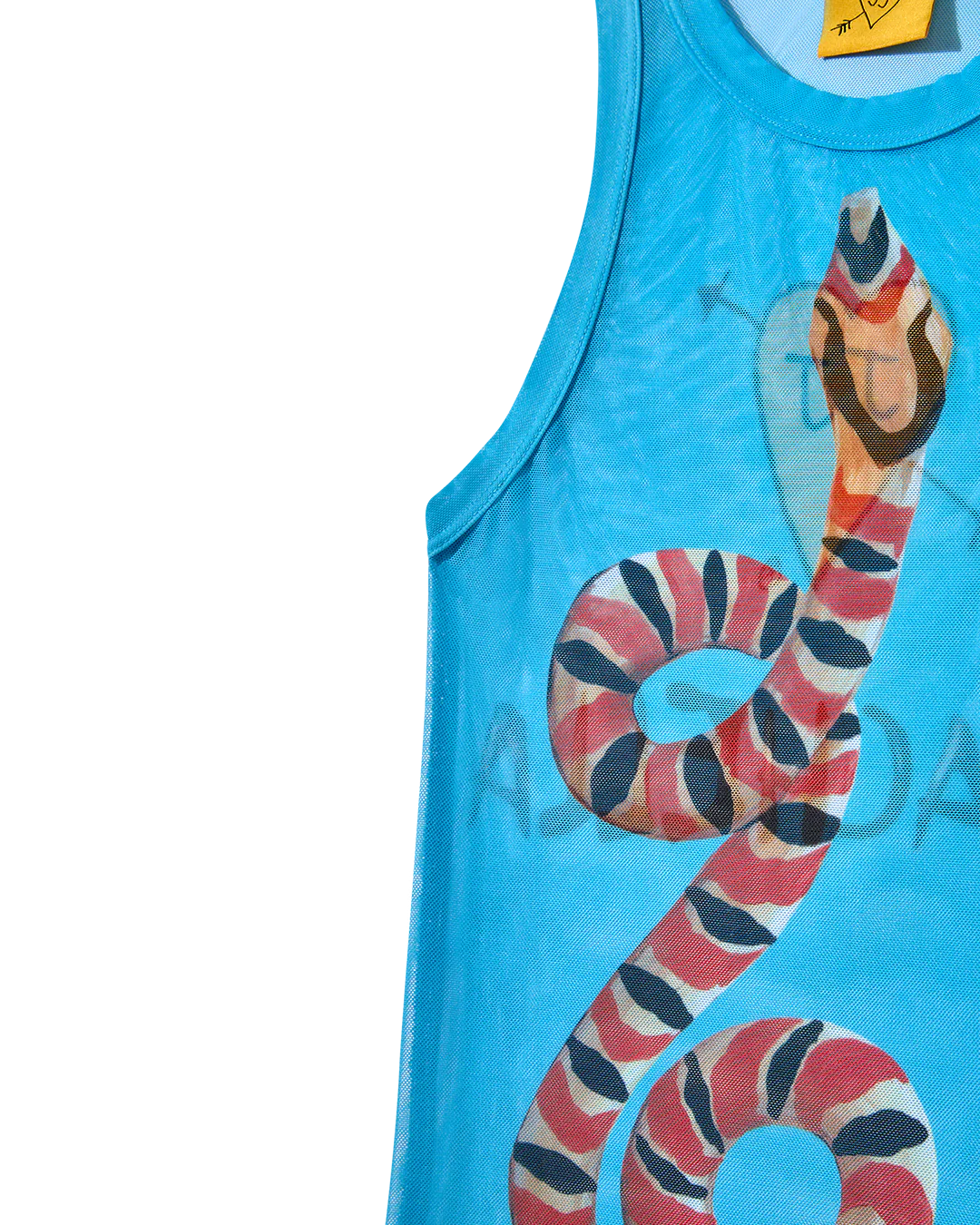 Snake Mesh Tank Top - Image 3