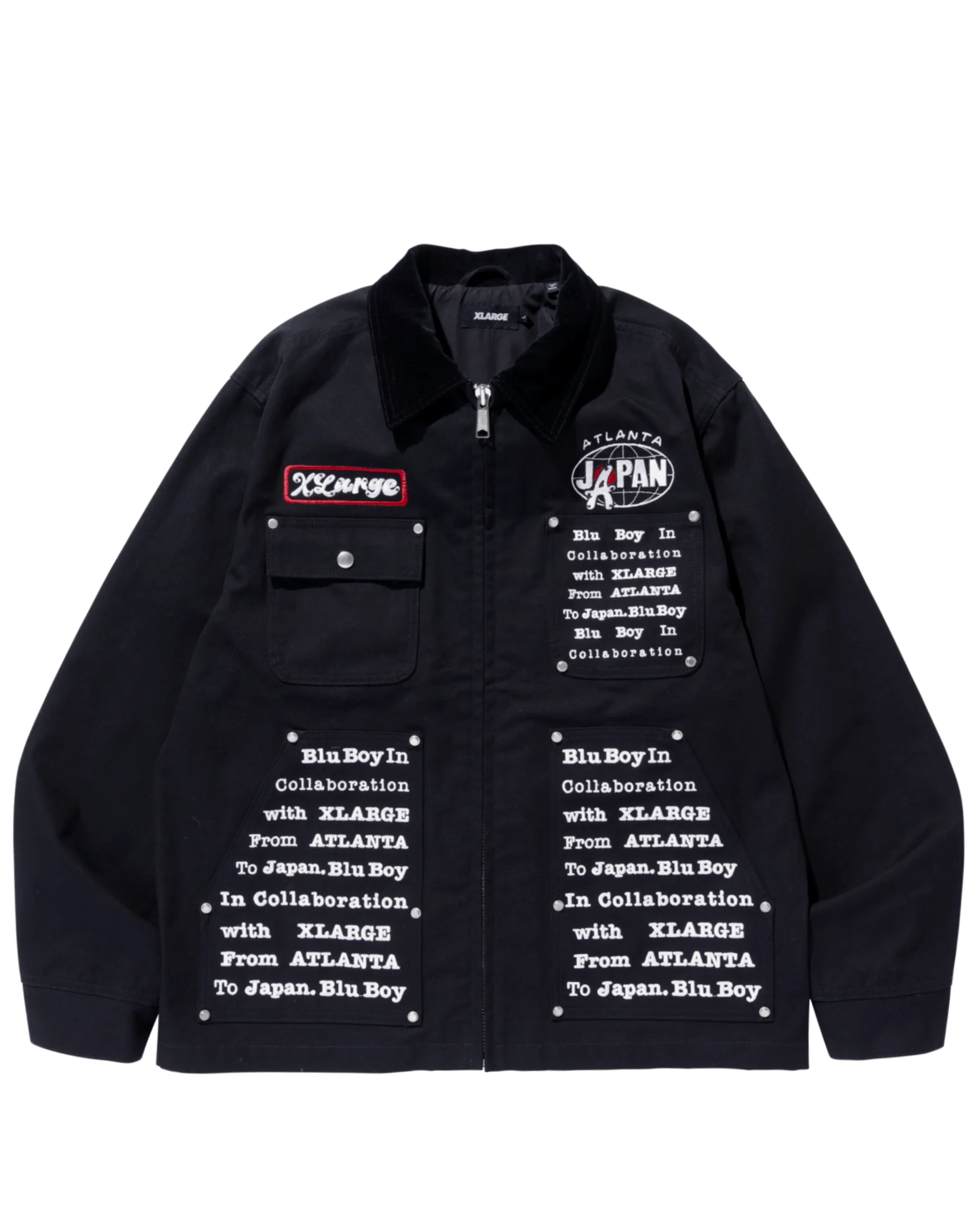 SNAP PANEL CARPENTER JACKET