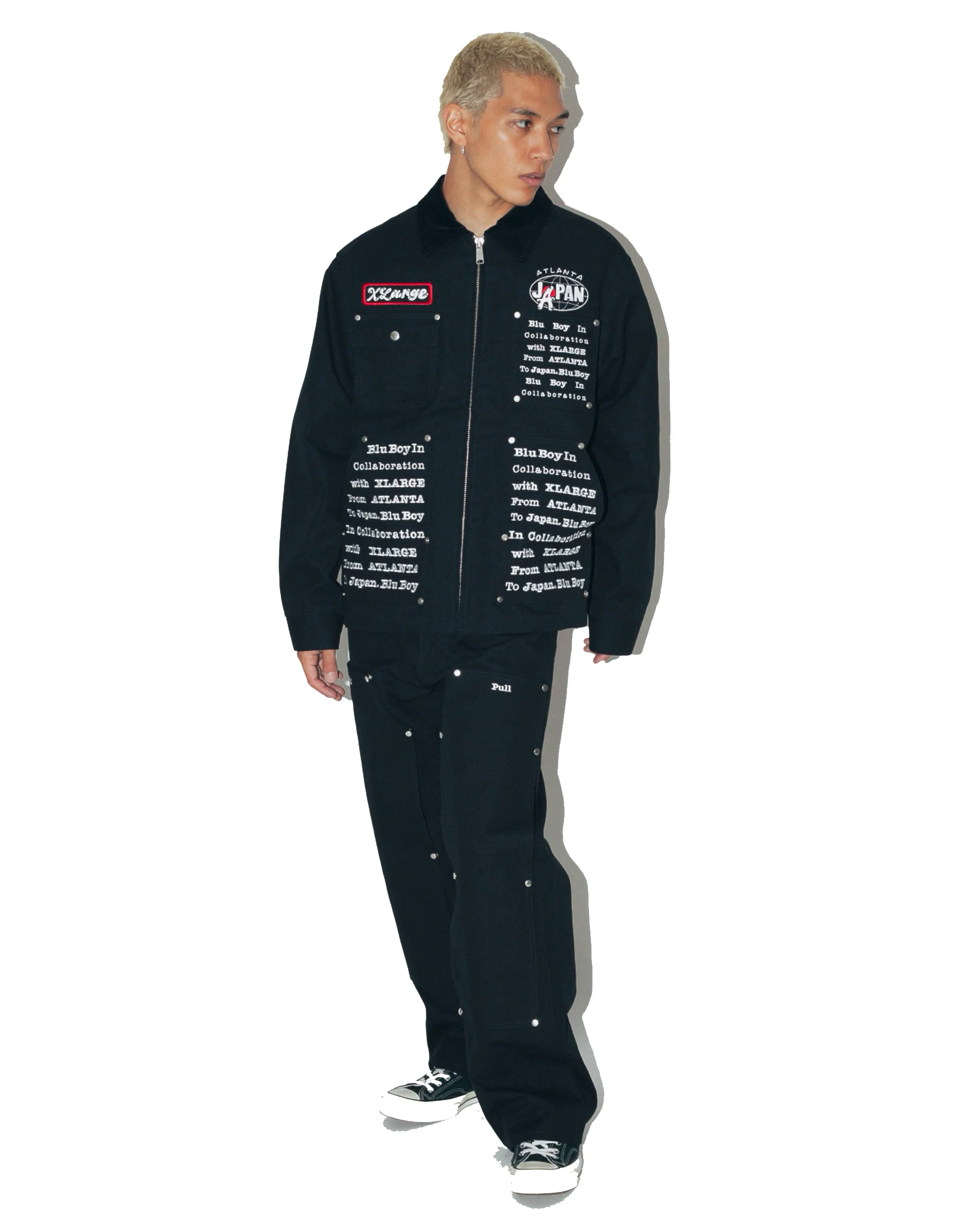 SNAP PANEL CARPENTER JACKET - Image 6