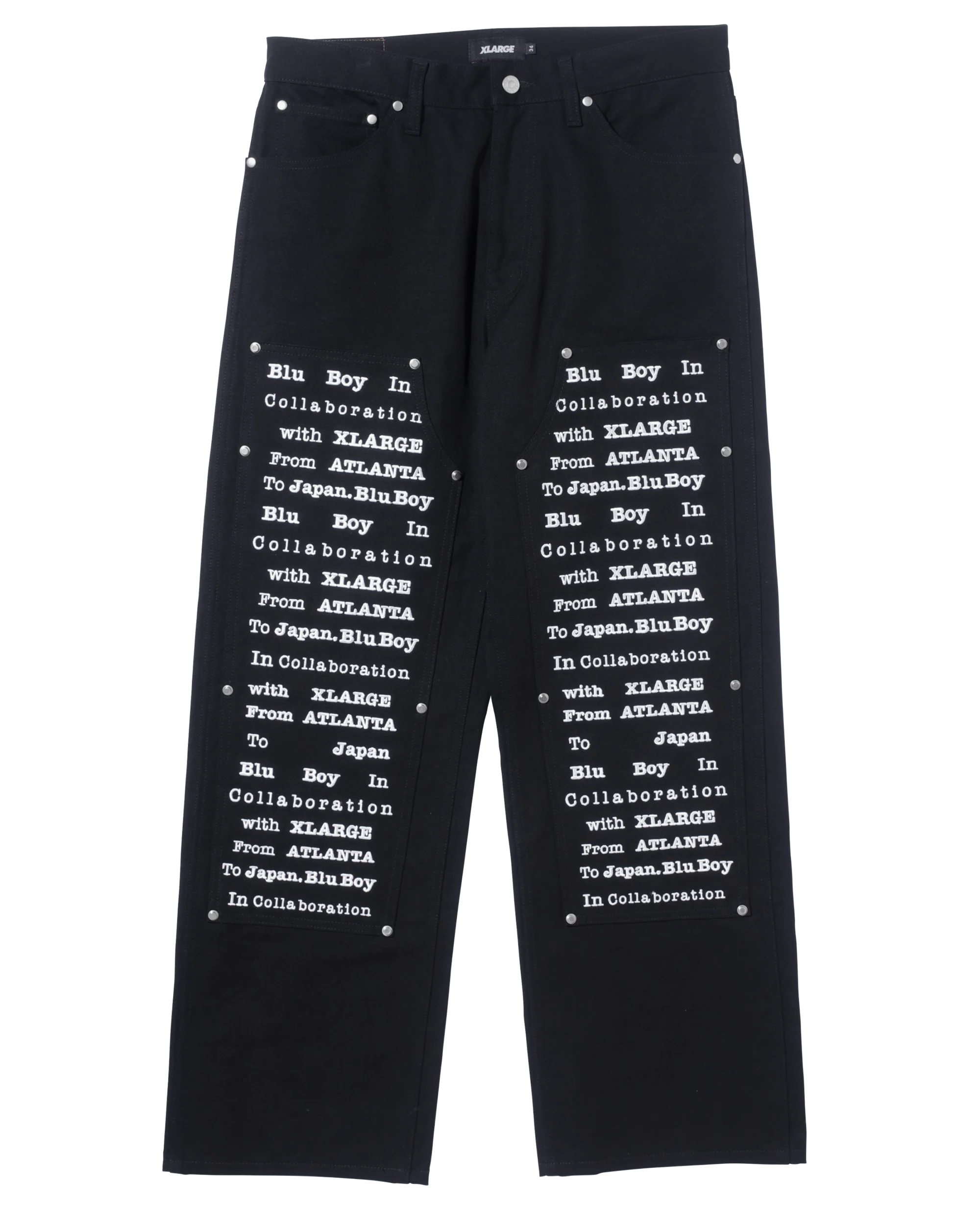 SNAP PANEL CARPENTER PANTS