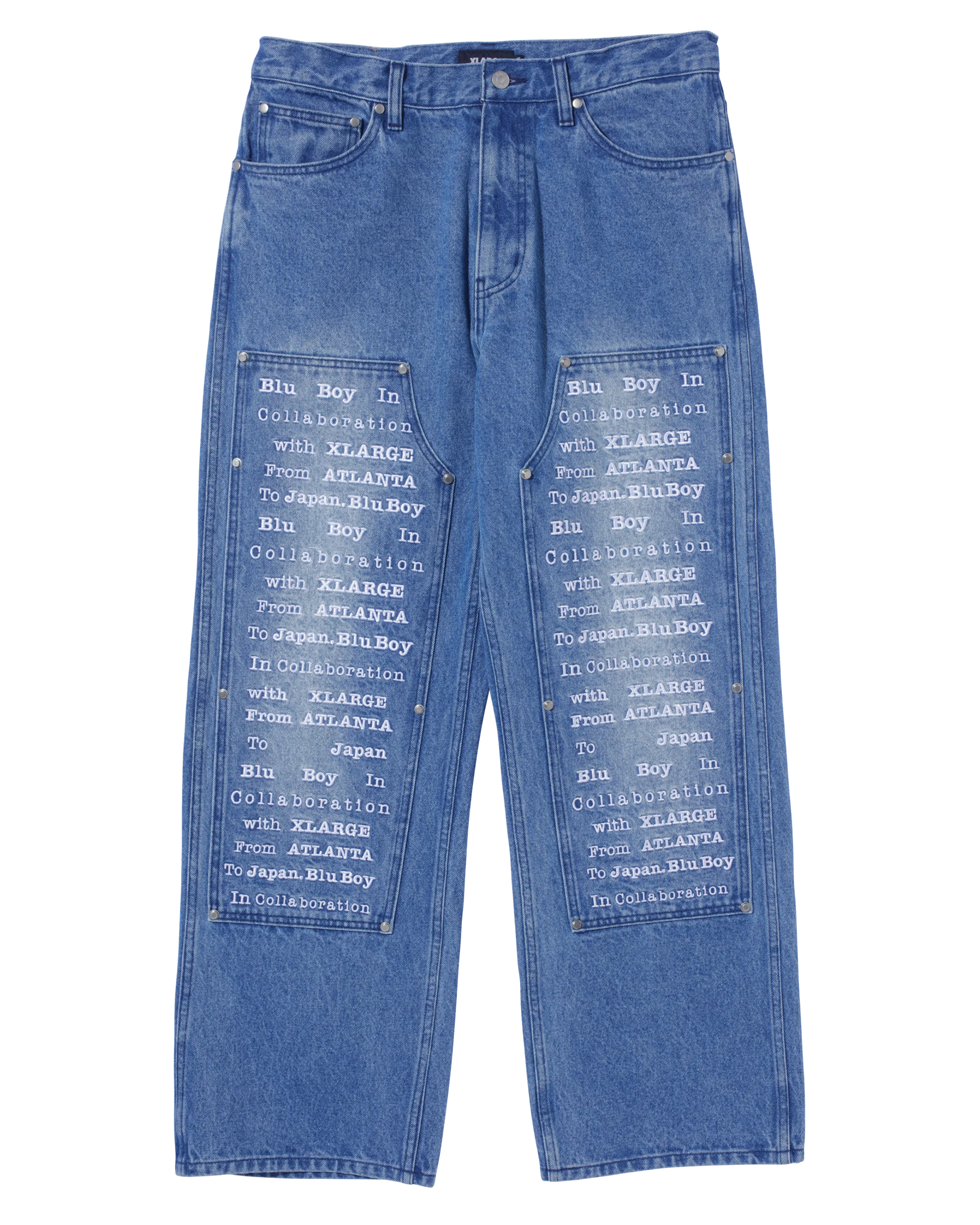 SNAP PANEL CARPENTER PANTS - Image 12