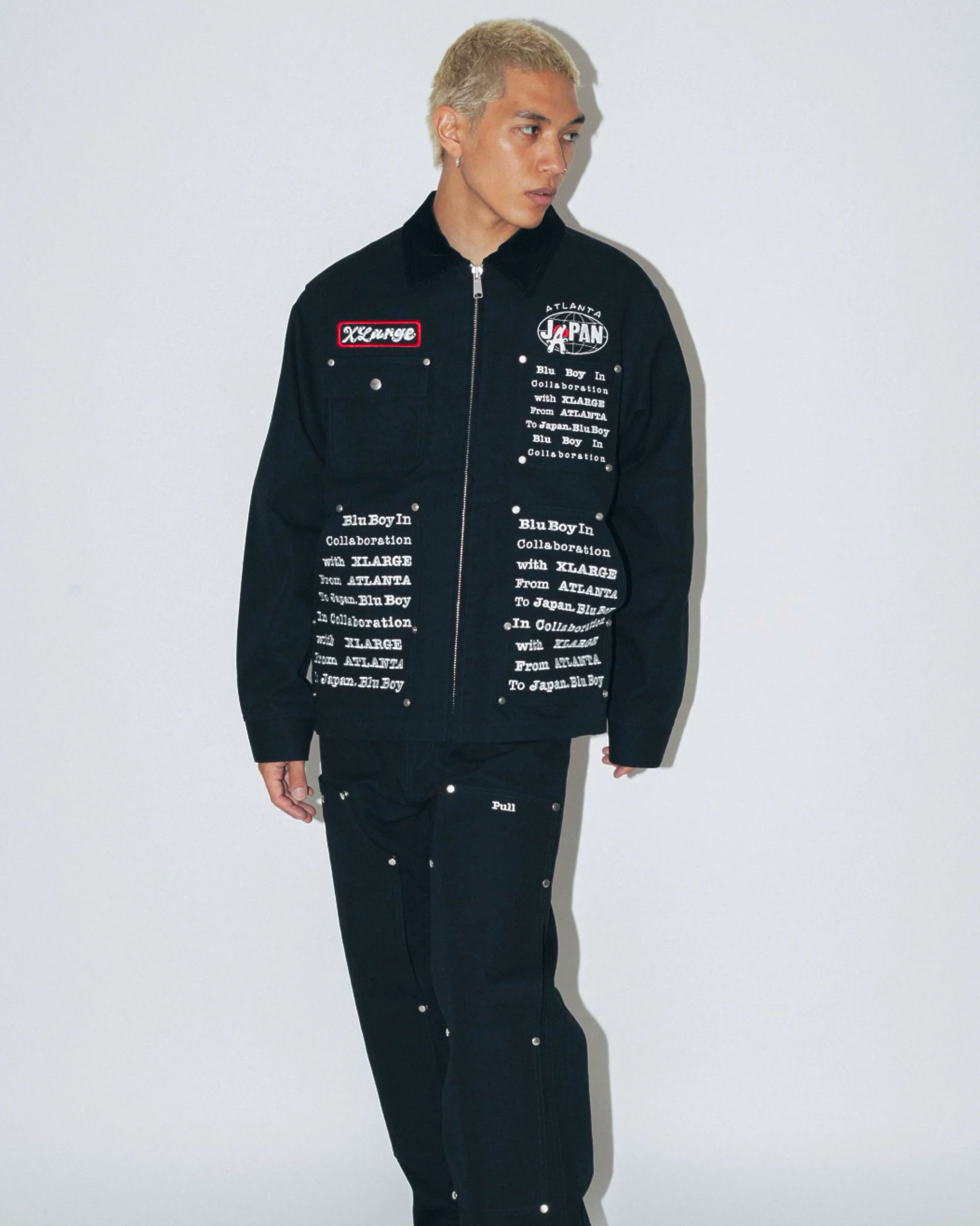 SNAP PANEL CARPENTER PANTS - Image 6