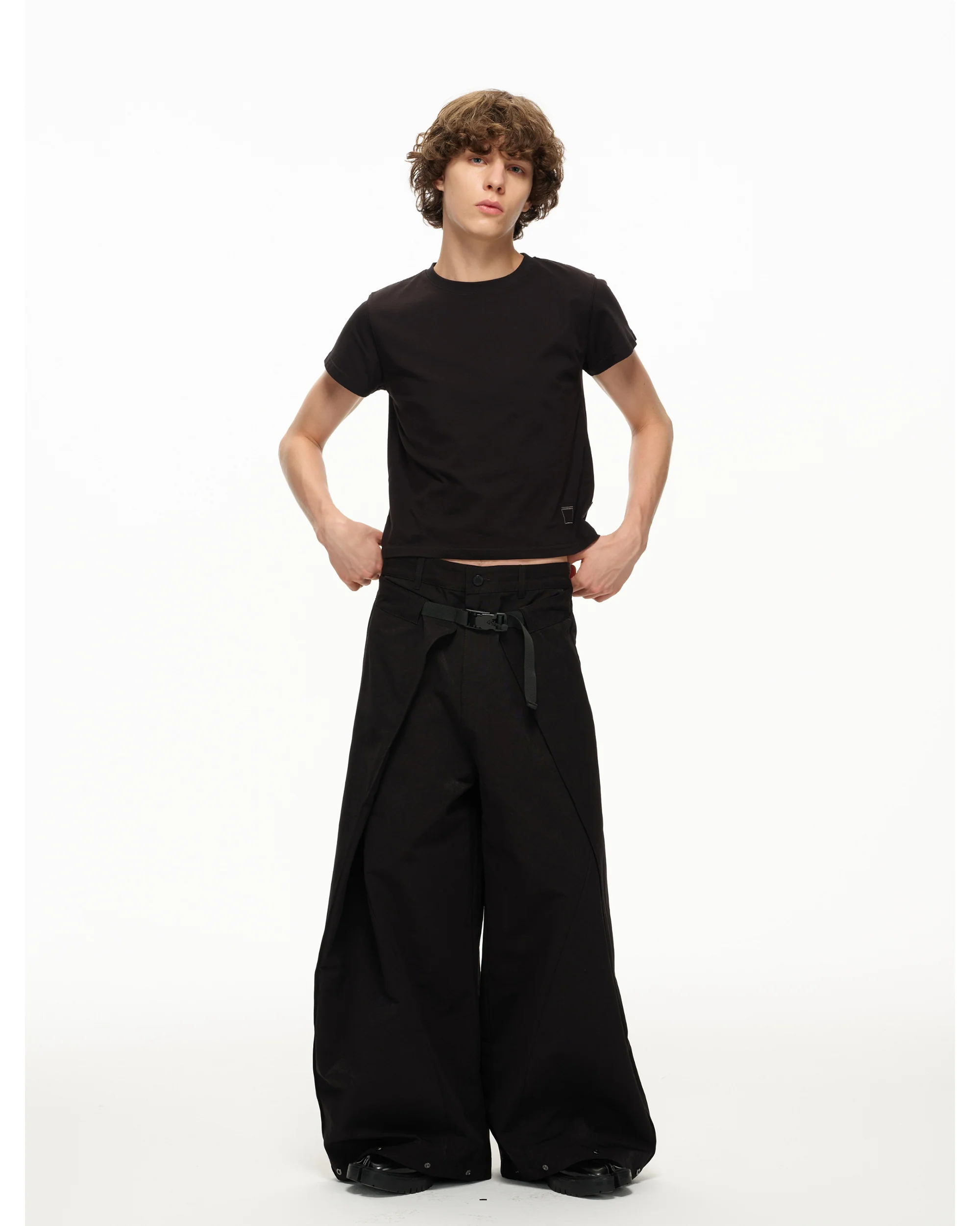 Snap Wrap Pants - Midnight - Image 3