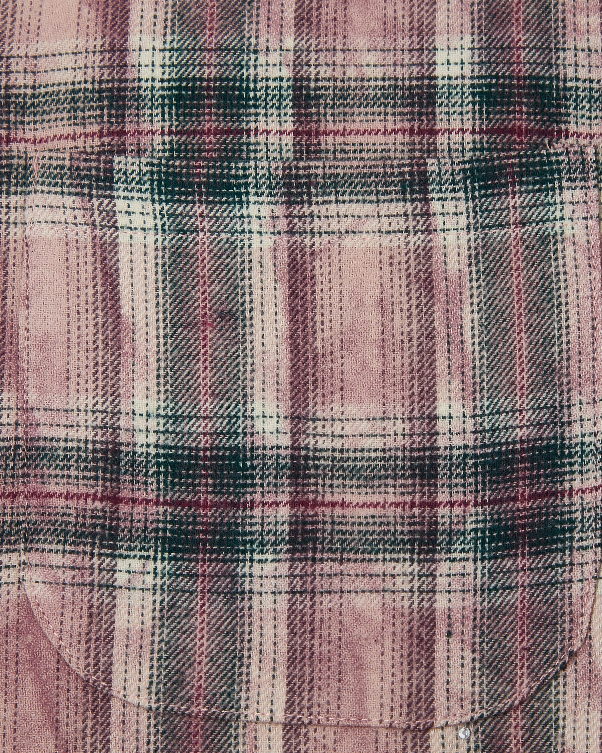 Solomon Rhinestone Flannel (Maroon) - Image 7