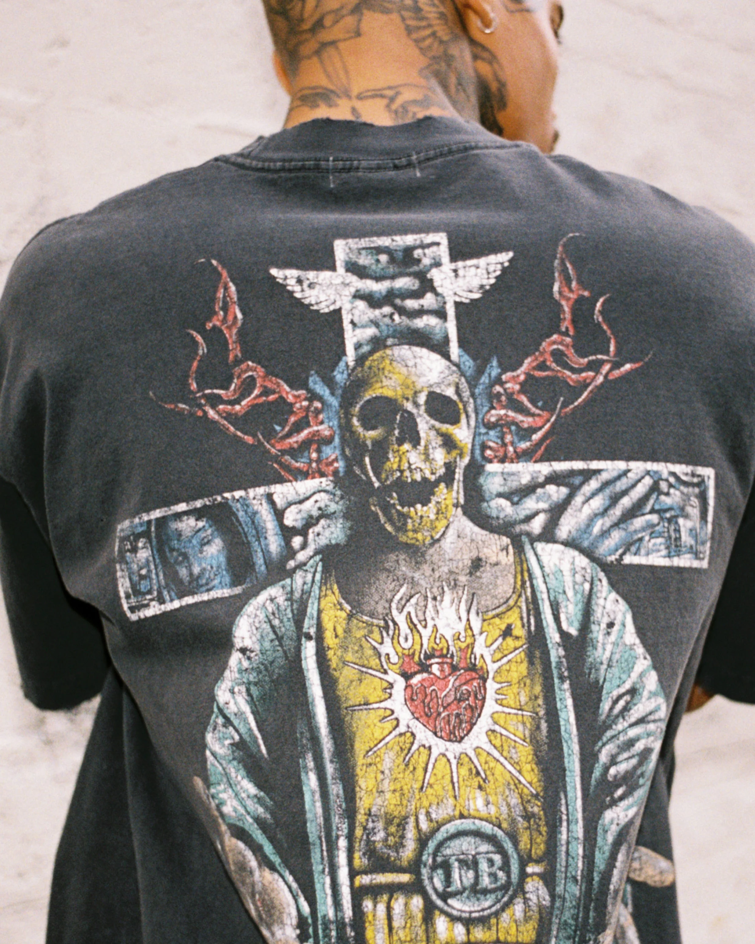 Soul Savior Tee - Vintage Black - Image 5