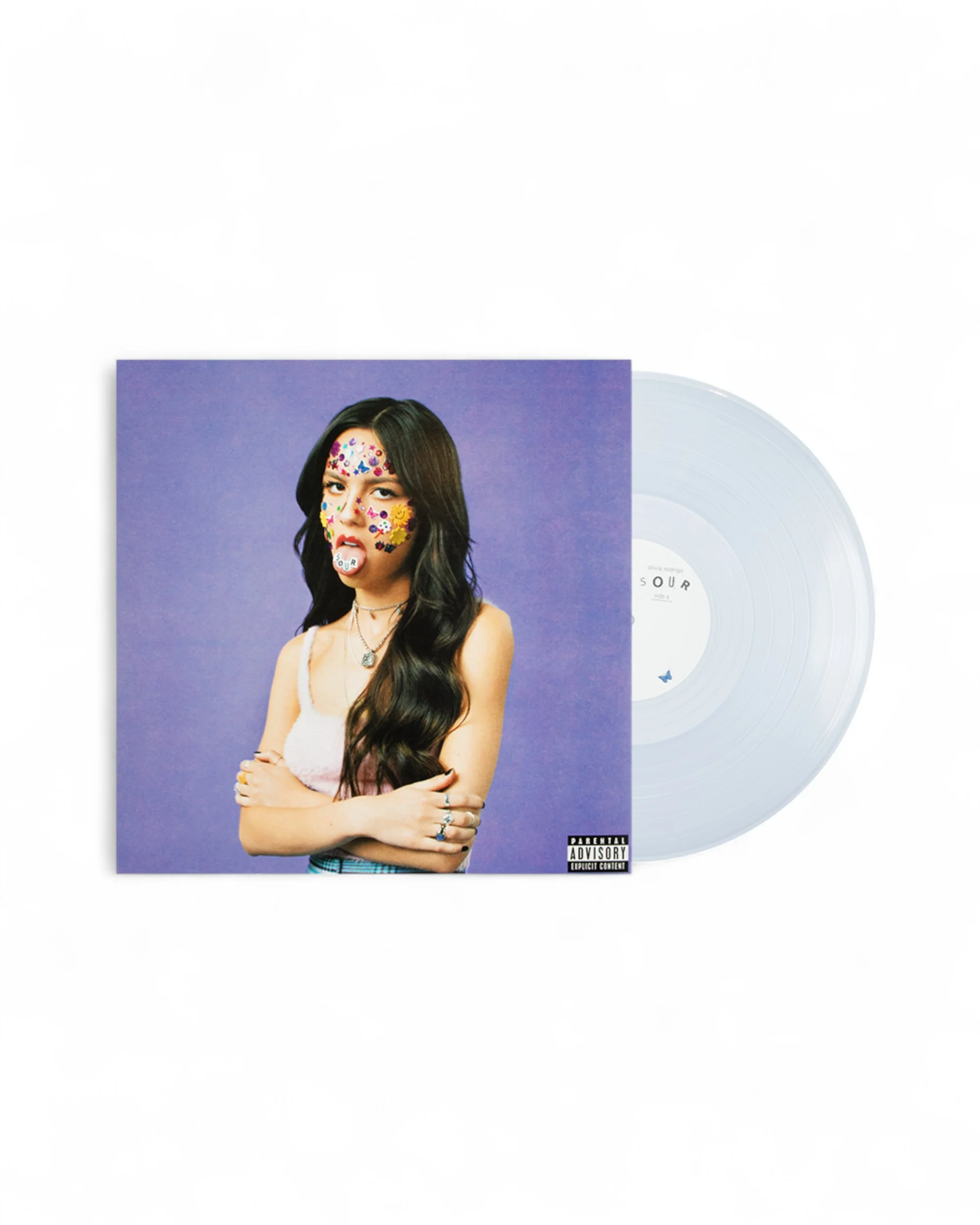 SOUR Clear Crystal Vellum Vinyl
