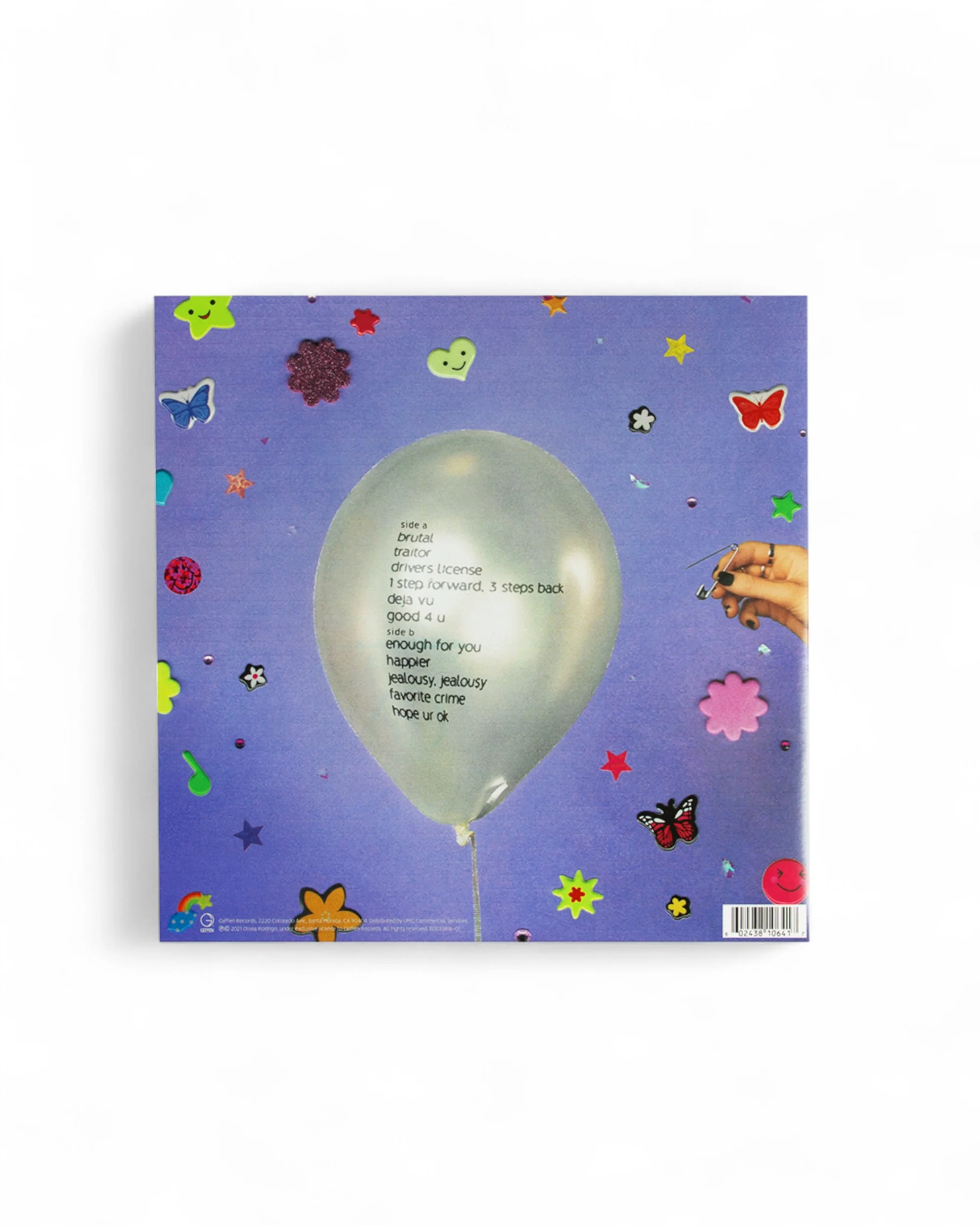SOUR Clear Crystal Vellum Vinyl - Image 3