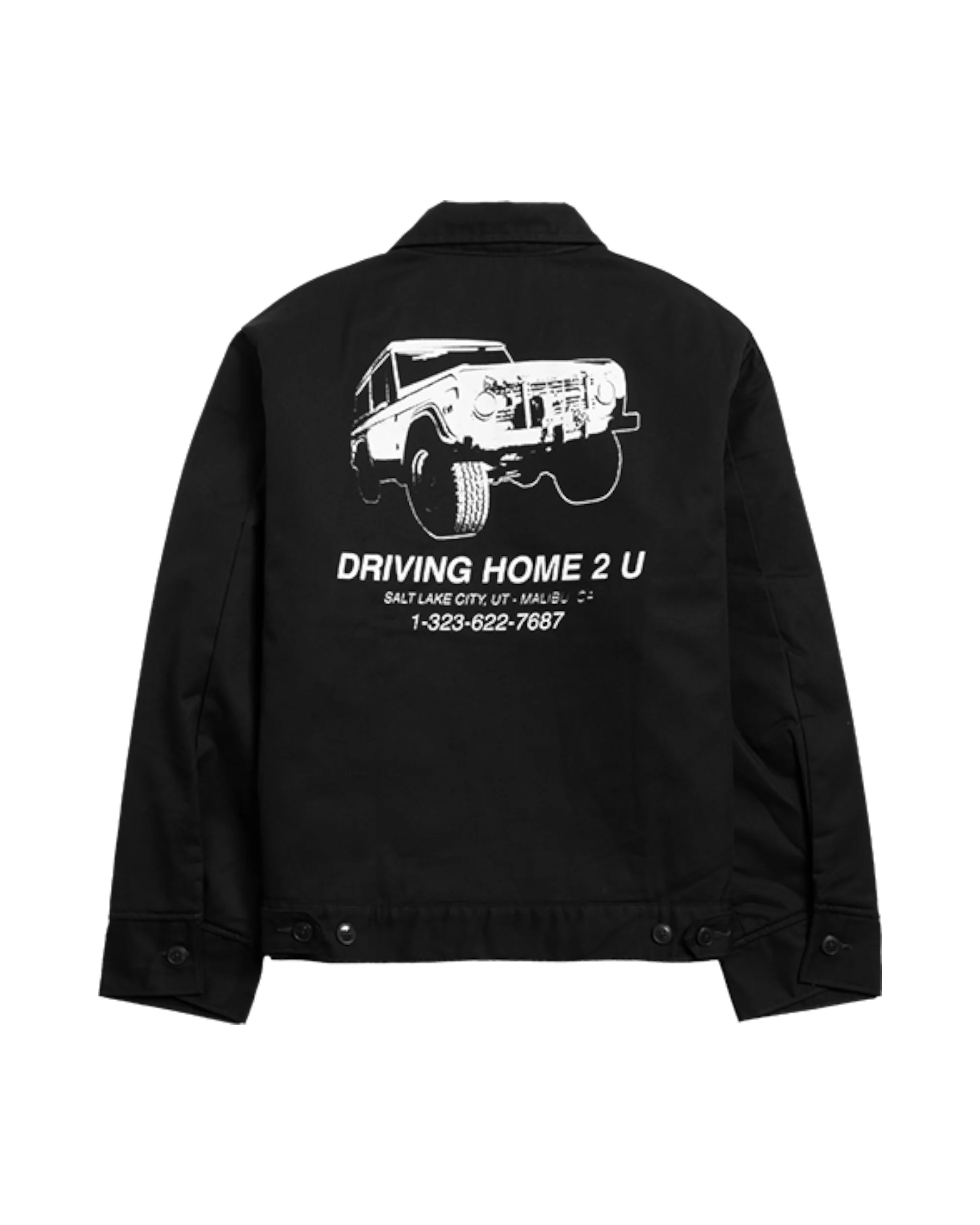 SOUR work jacket in black - Image 2