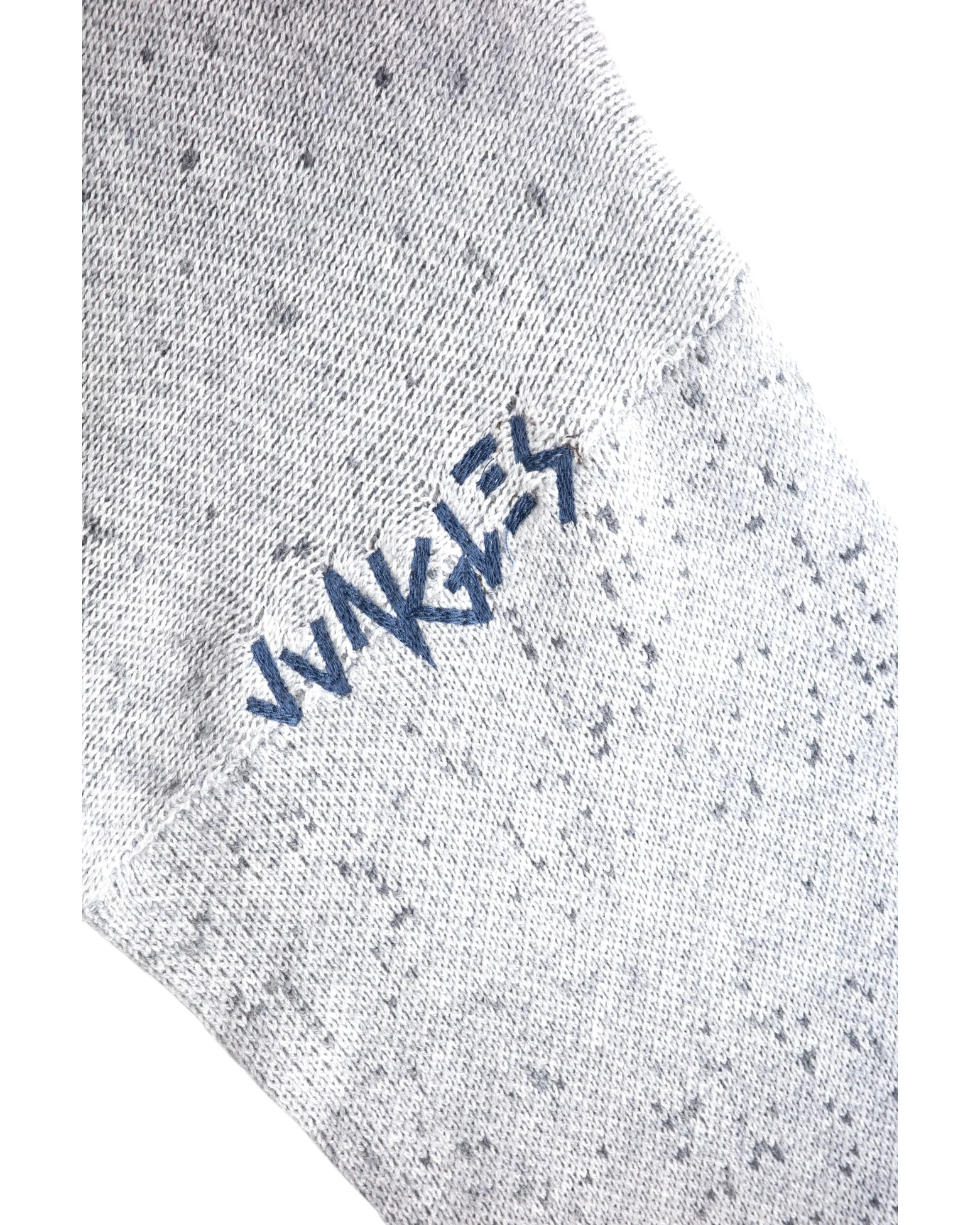 SPECKLE V-NECK SWEATER GREY - Image 5