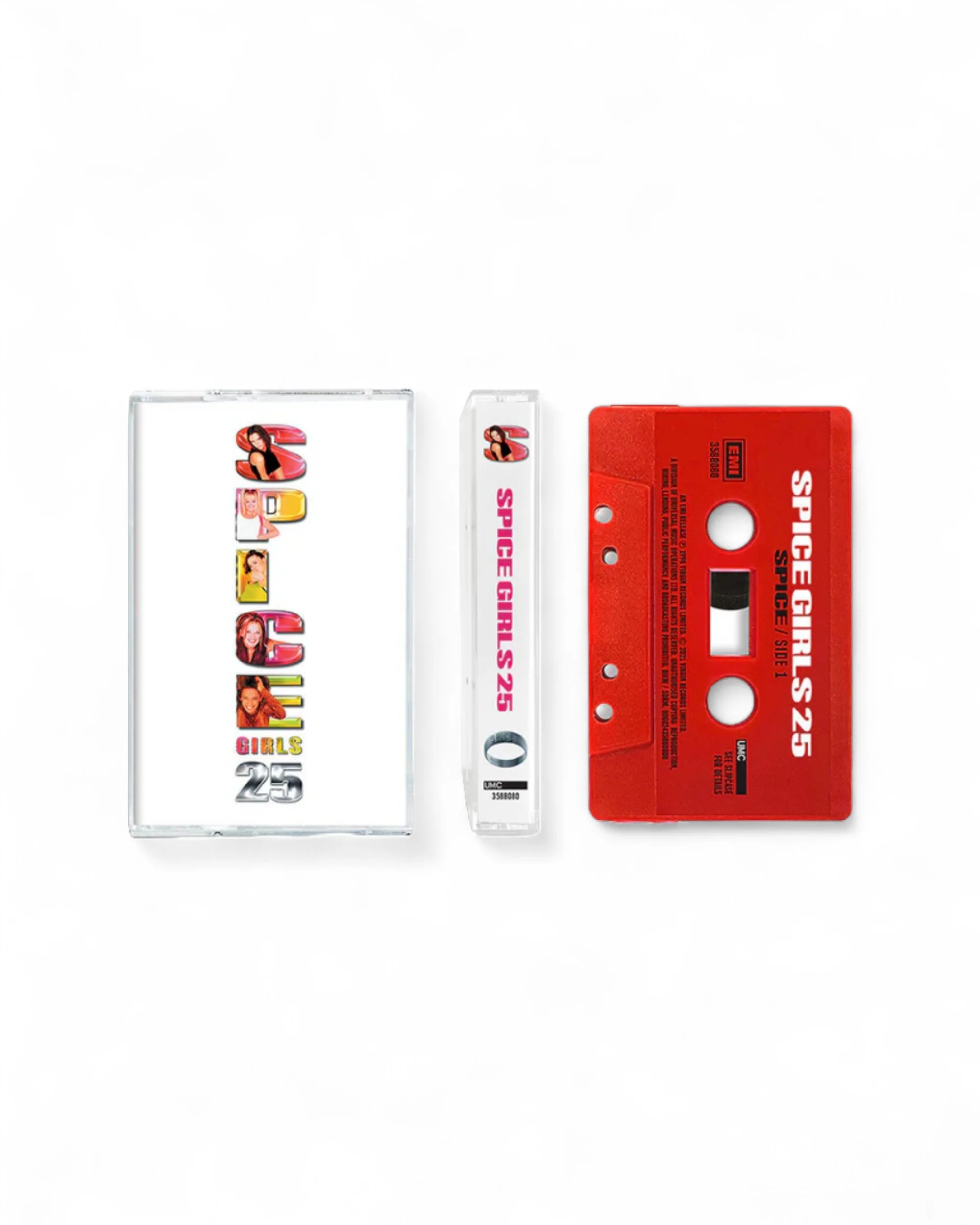 SPICE GIRLS - SPICE Cassette (Posh Red)