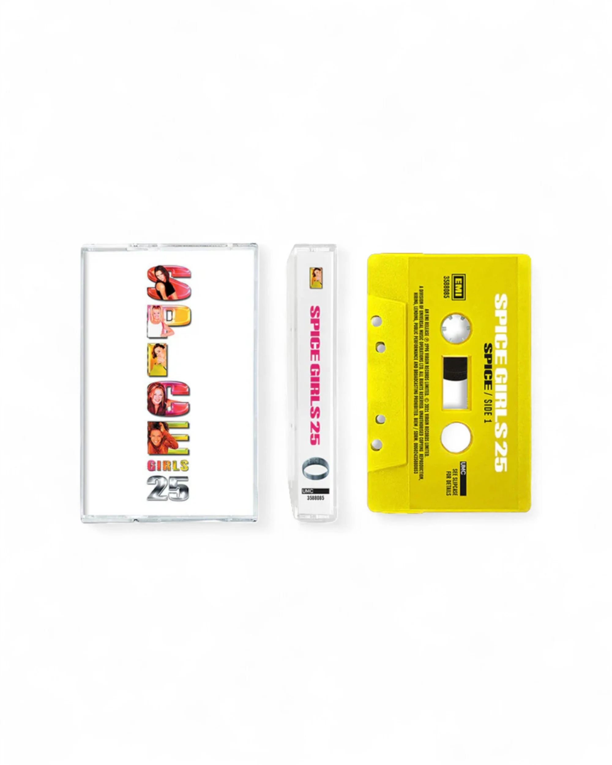 SPICE GIRLS - SPICE Cassette (Sporty Yellow)