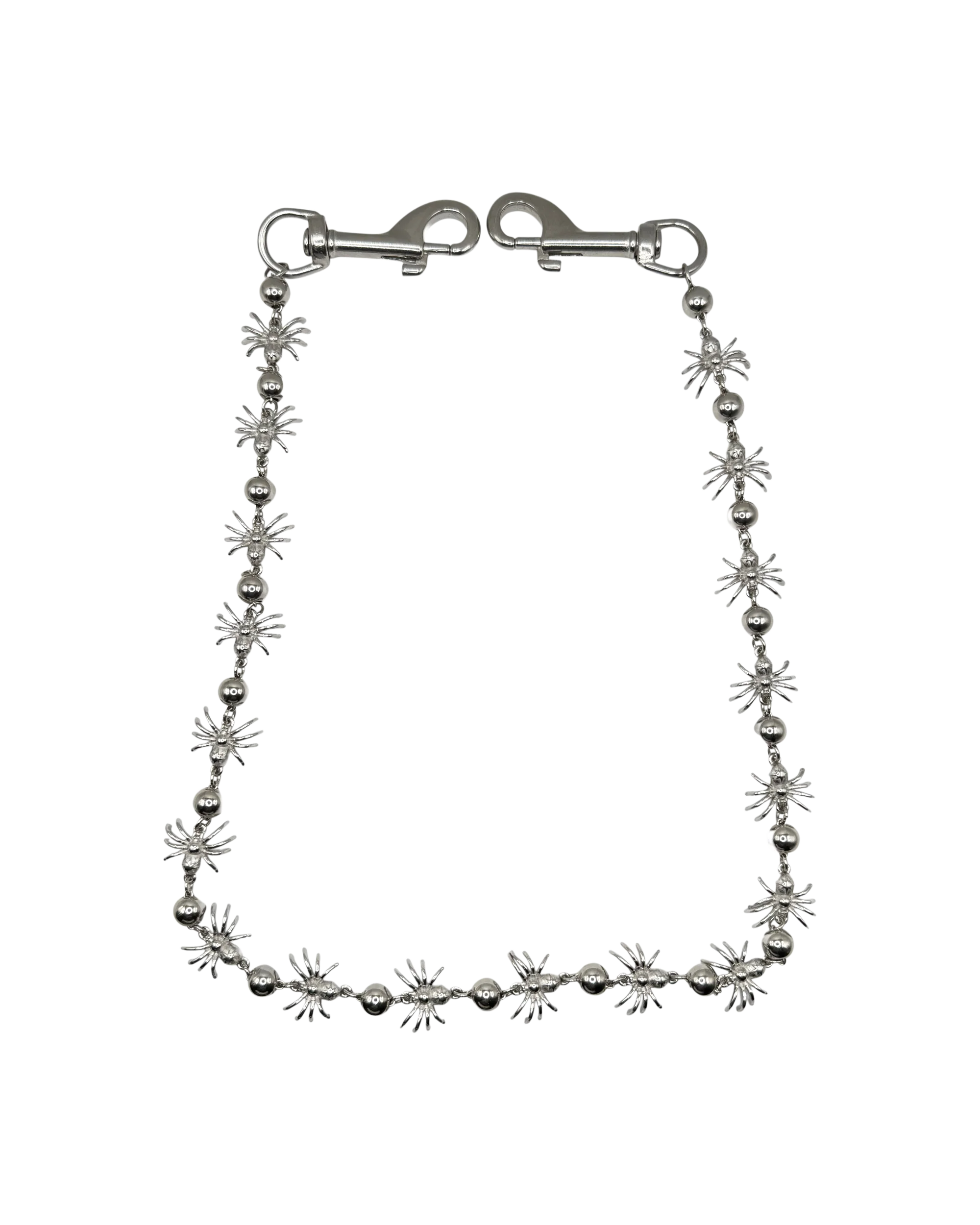 Spider Wallet Chain - Stainless Steel no stones