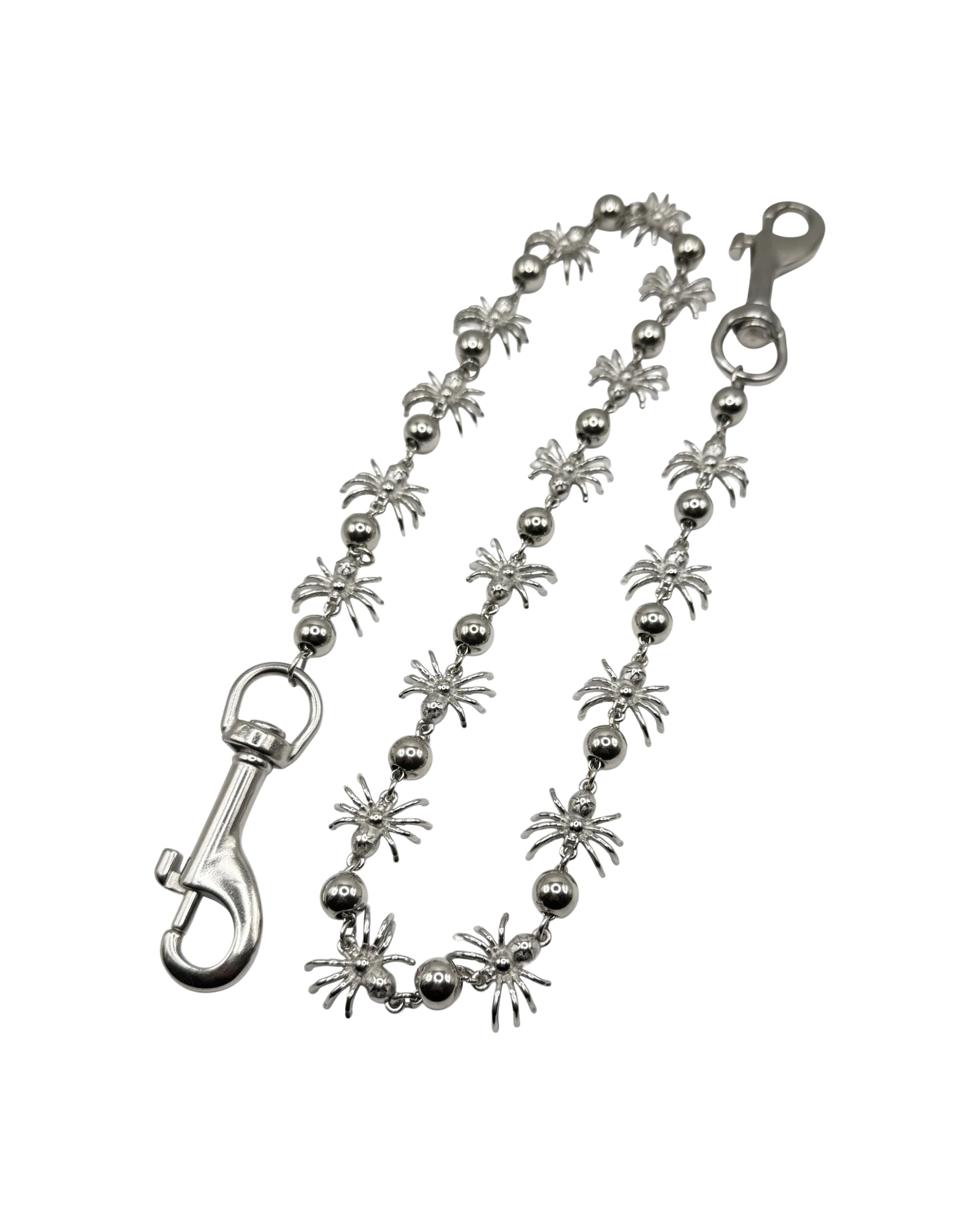 Spider Wallet Chain - Stainless Steel no stones - Image 5