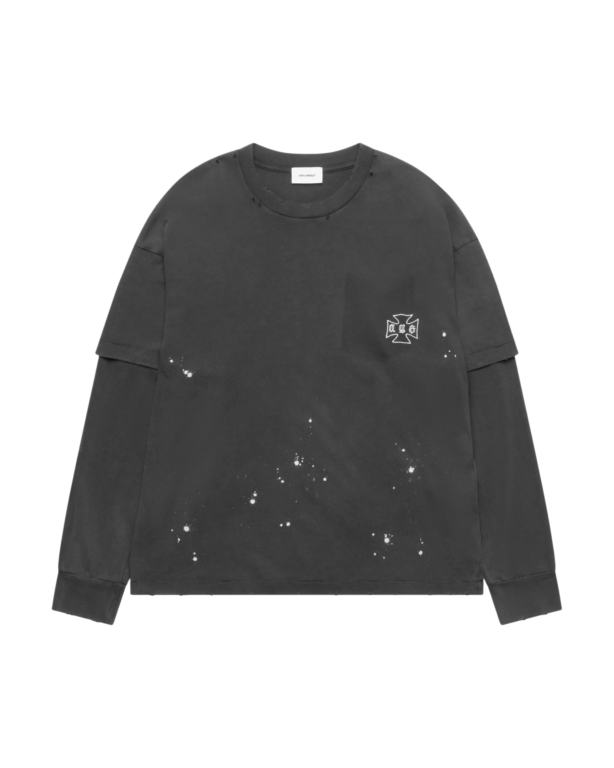 STAINED POCKET L/S