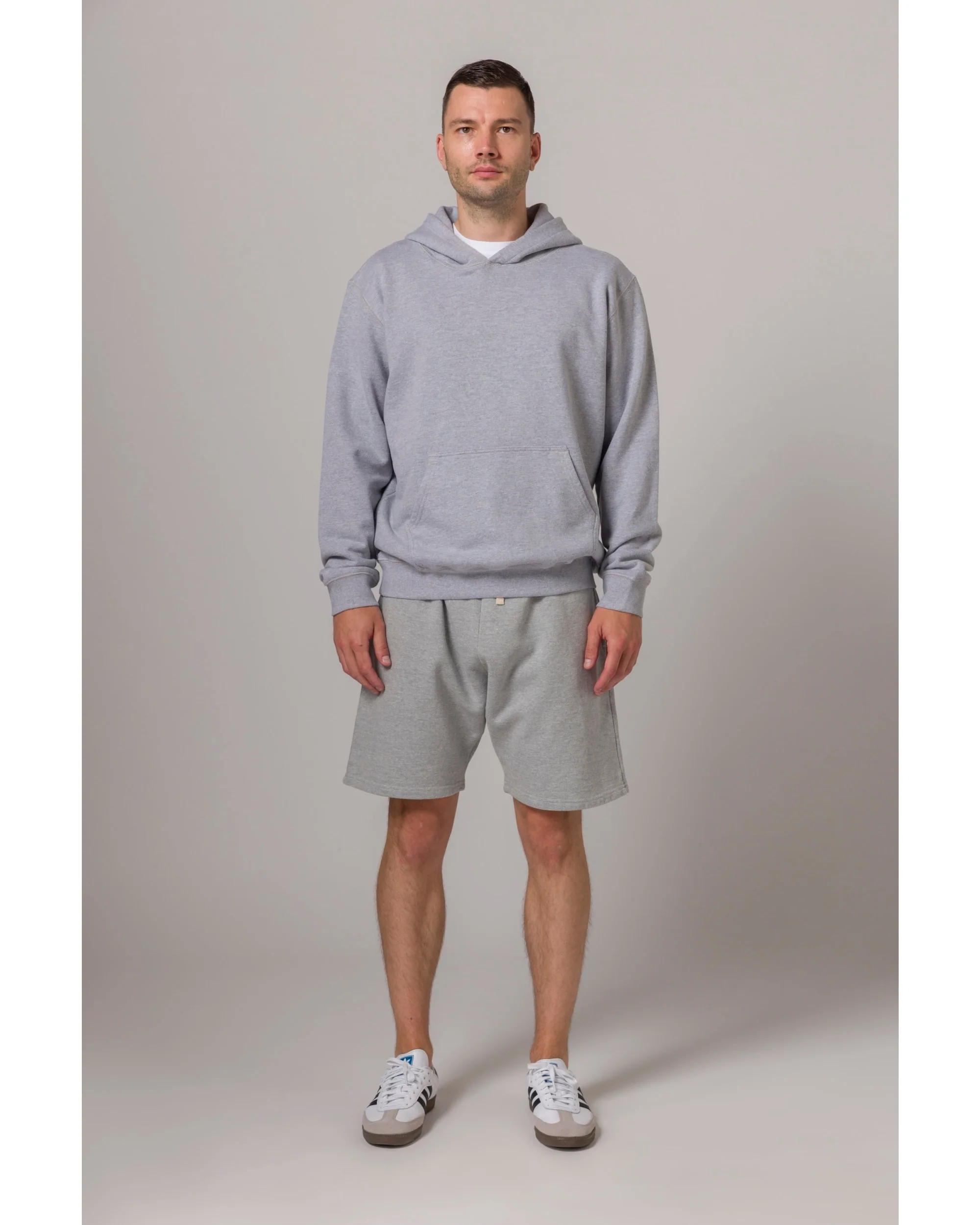 Standard Hoody - Heather Grey - Image 5