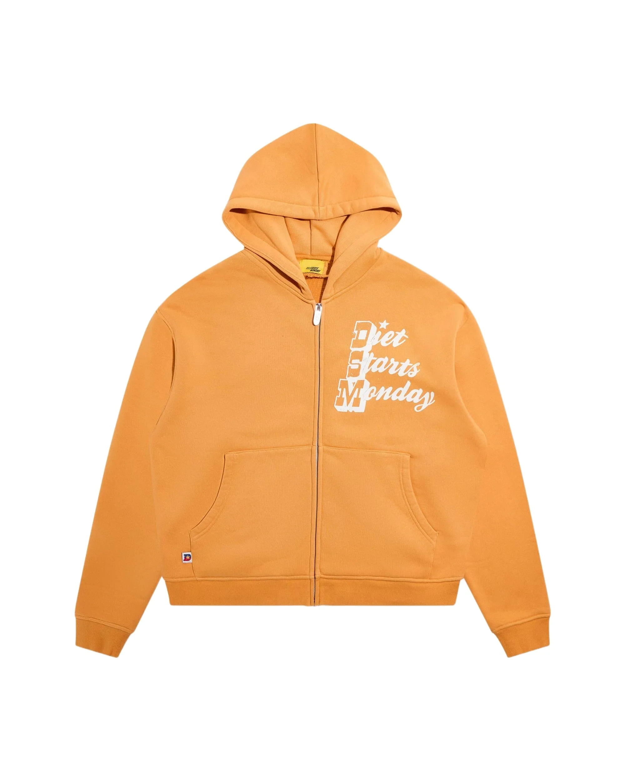 Star Full Zip Sweatshirt - Yellow