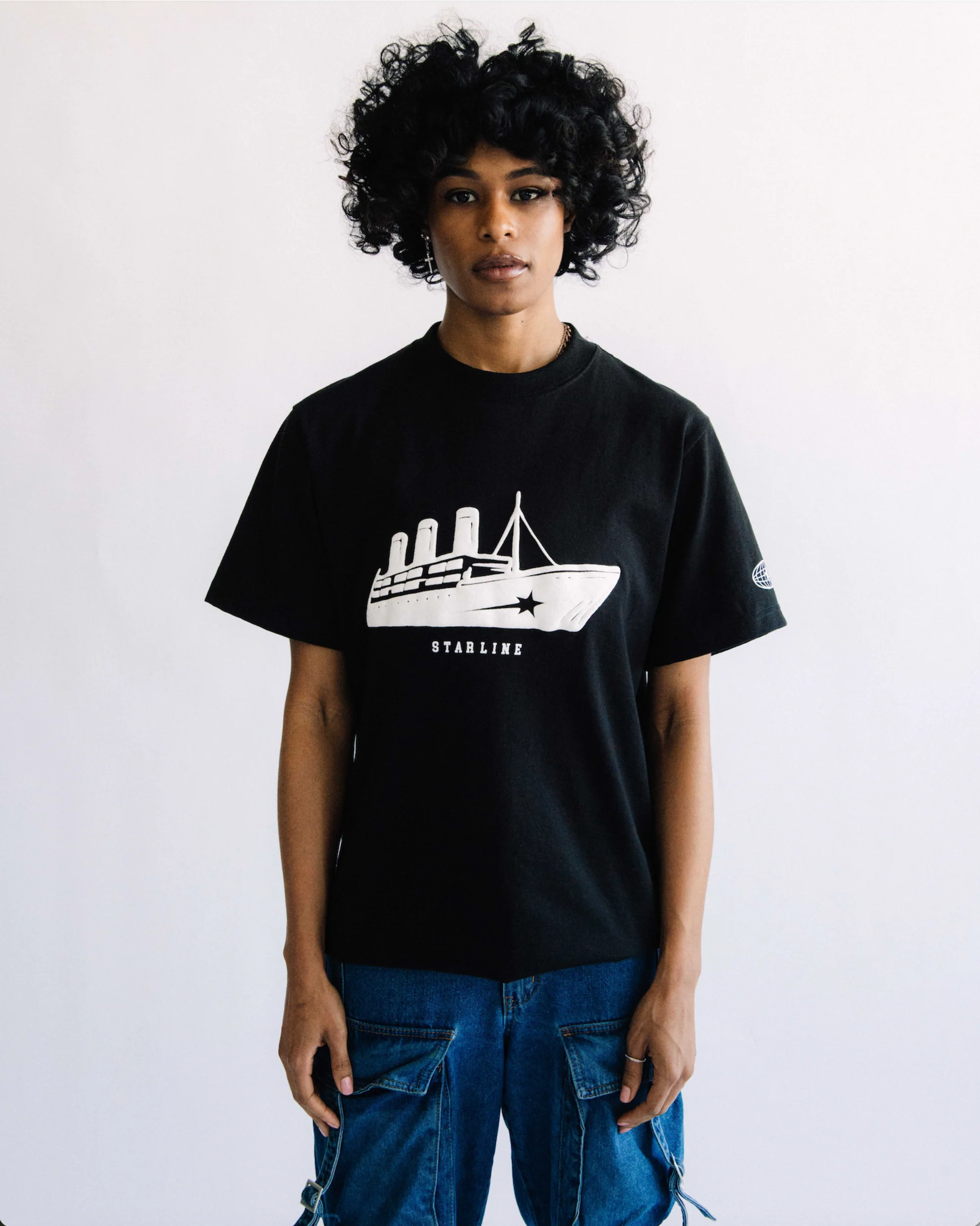 Star Line Ship T-Shirt - Image 2