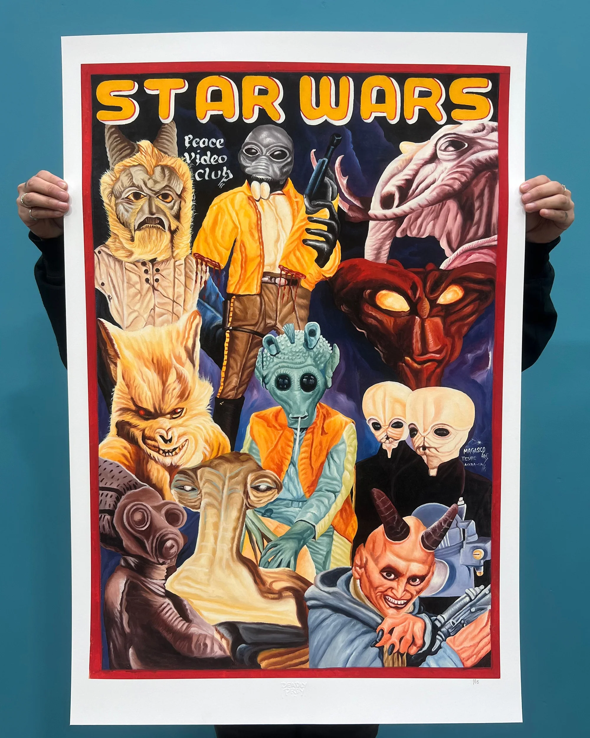 Star Wars 2 Pack - Limited Edition Archival Giclée Print Set by Farkira & Magasco - Image 3