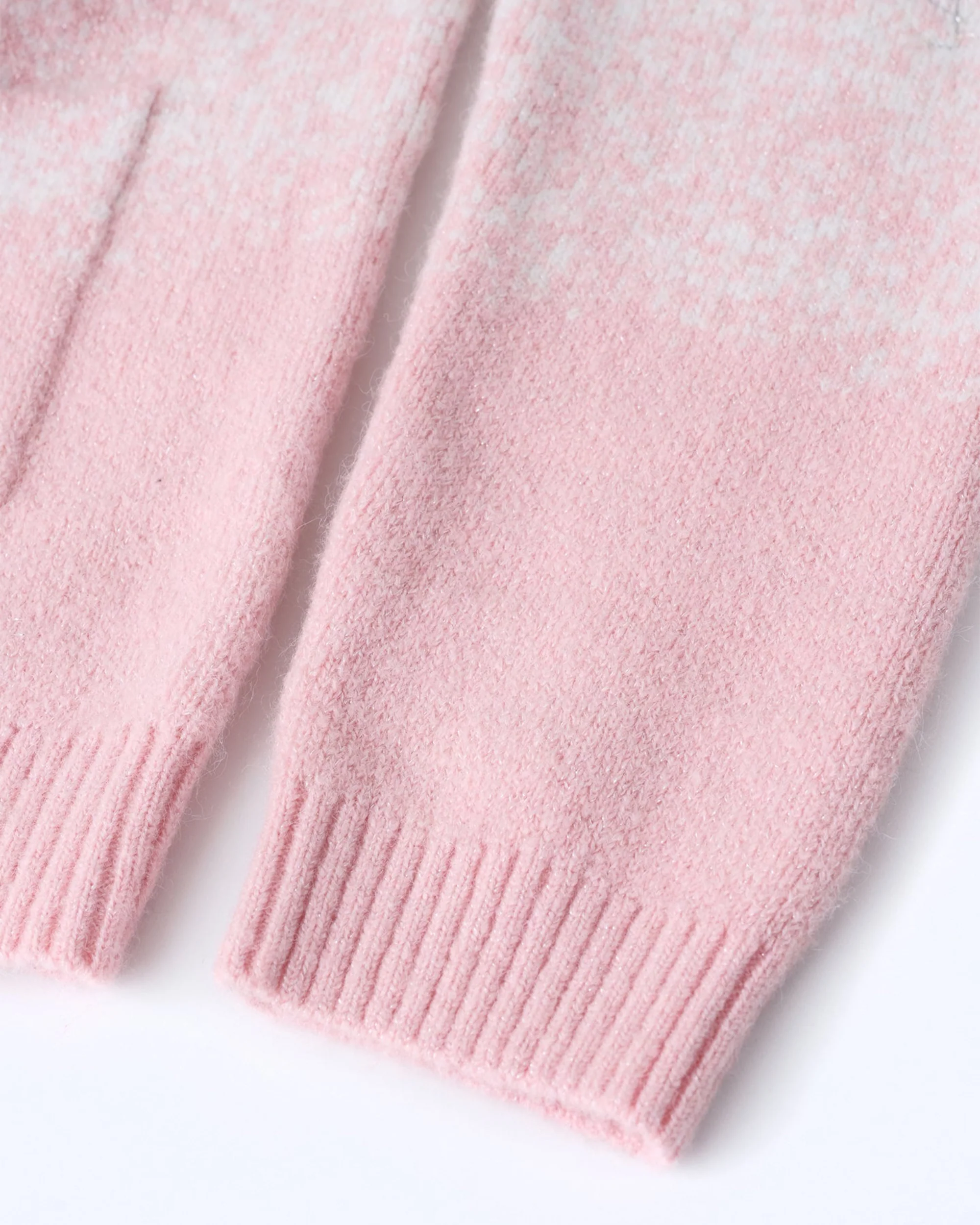 Stardust Pink Embroidered Cardigan - Image 7