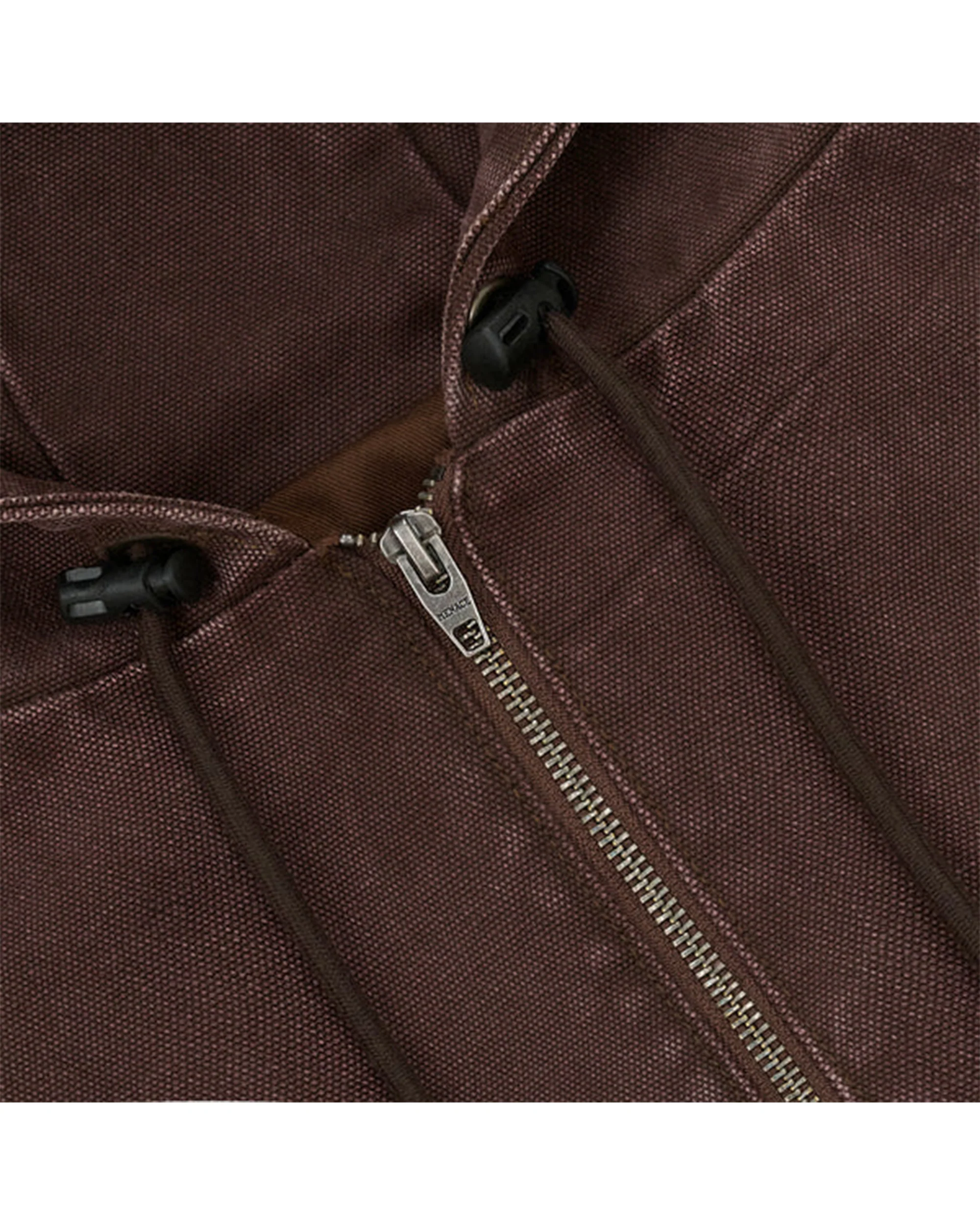STEEL EMBOSSED CANVAS HOODED JACKET - Image 6