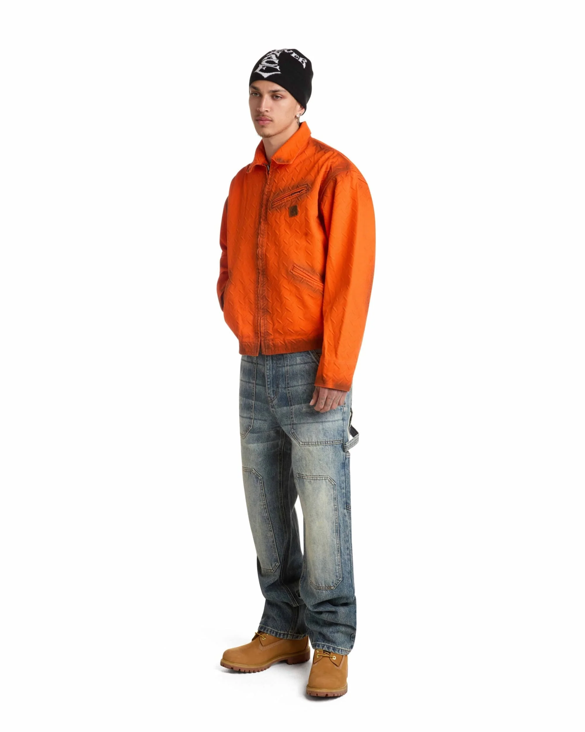STEEL EMBOSSED HEAVYWEIGHT WORK JACKET - Image 4