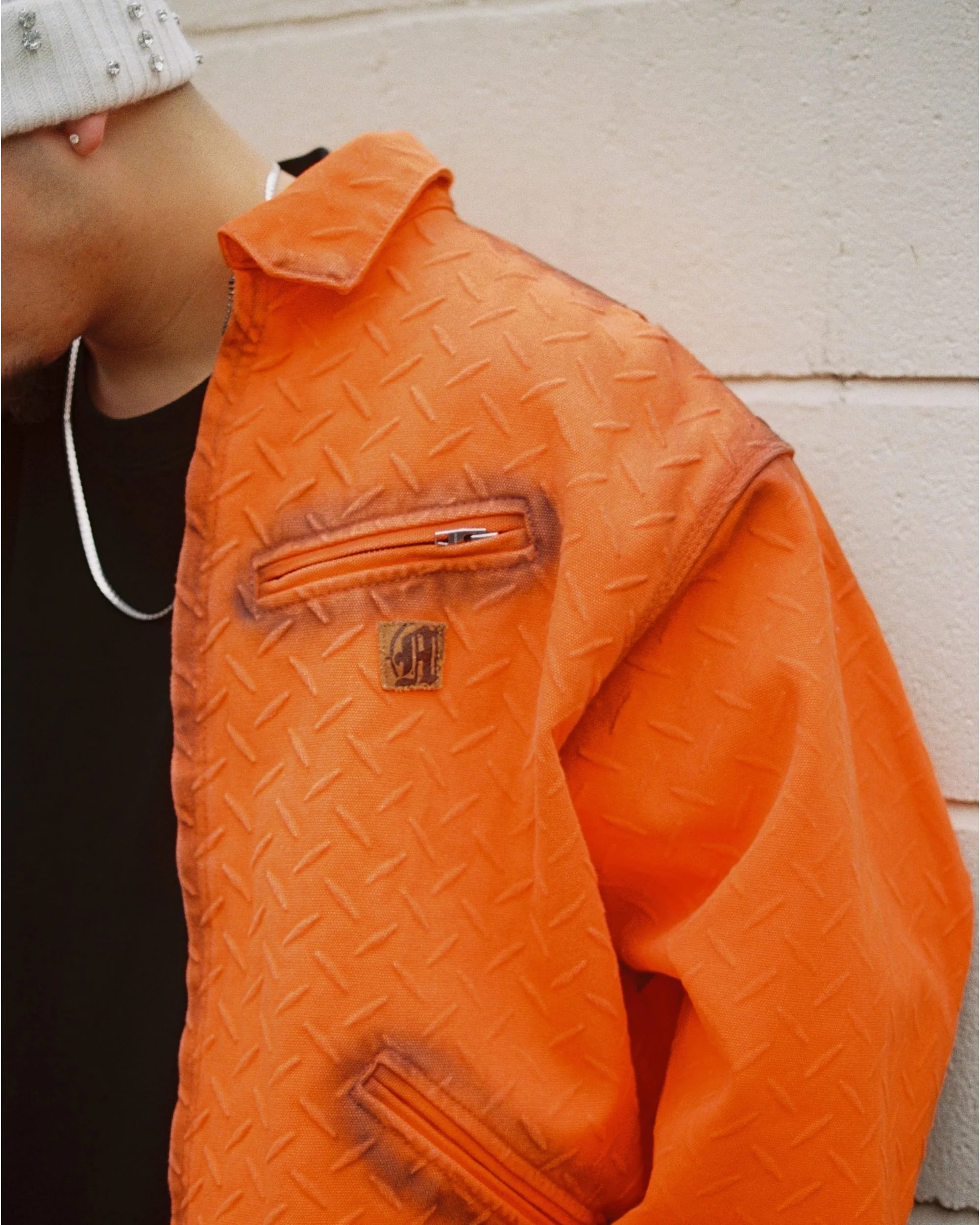 STEEL EMBOSSED HEAVYWEIGHT WORK JACKET - Image 8